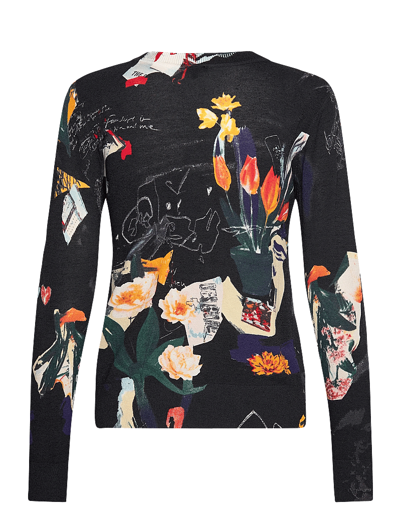 Desigual - JERS_NANTES_LACROIX - truien - black - 1