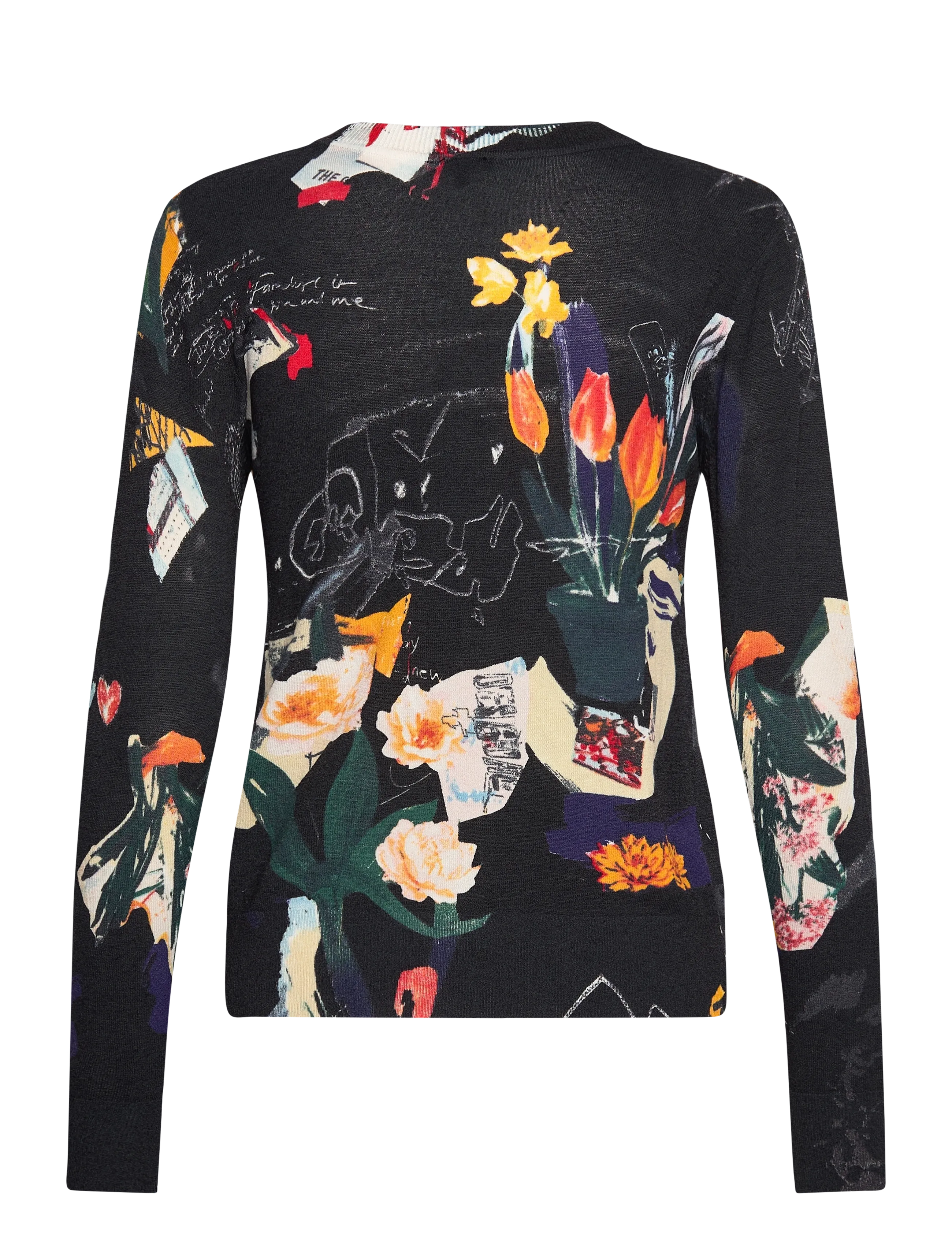 Desigual - JERS_NANTES_LACROIX - trøjer - black - 1