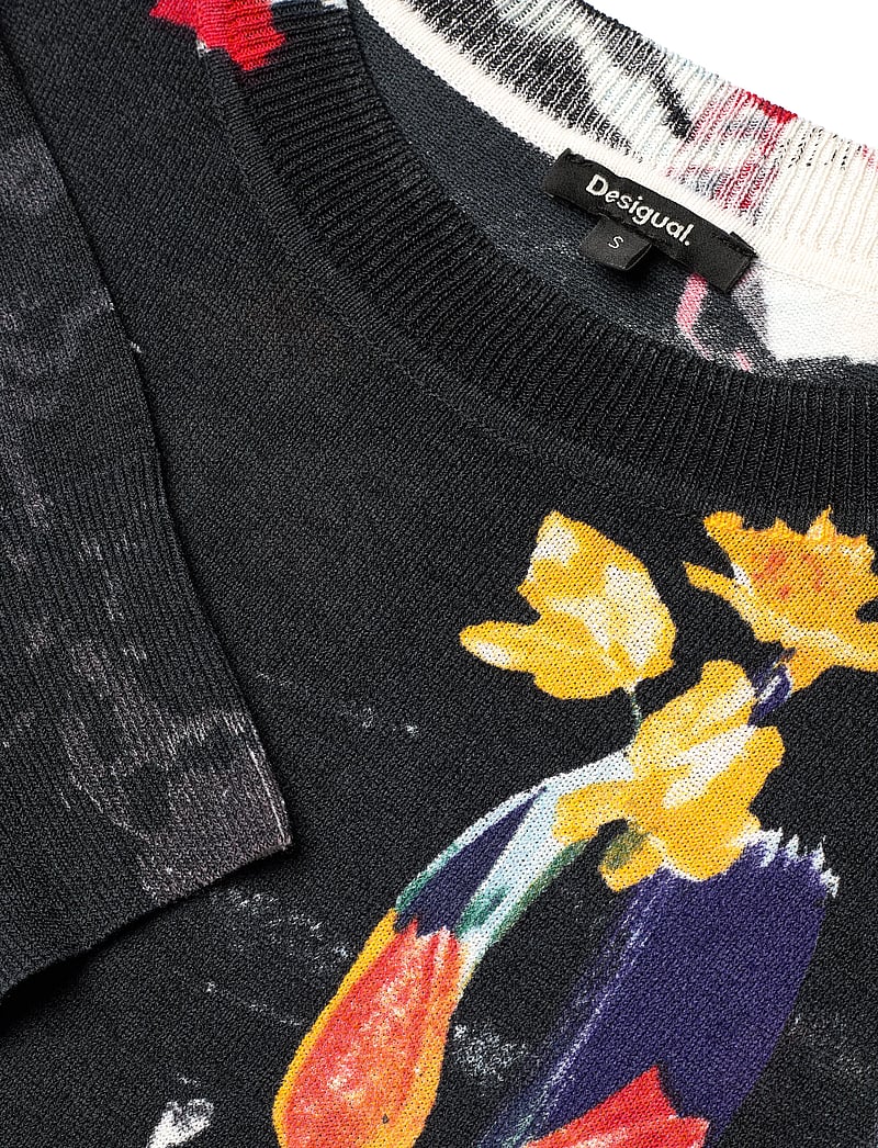 Desigual - JERS_NANTES_LACROIX - truien - black - 2