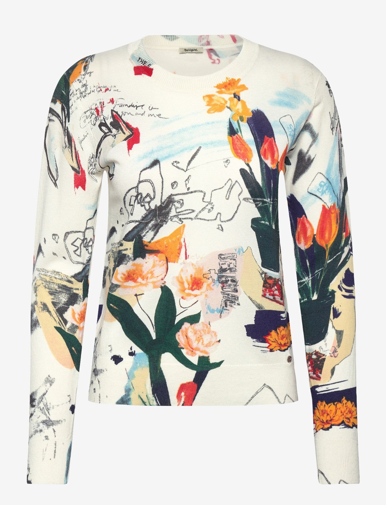 Desigual - JERS_NANTES_LACROIX - trøjer - white - 0