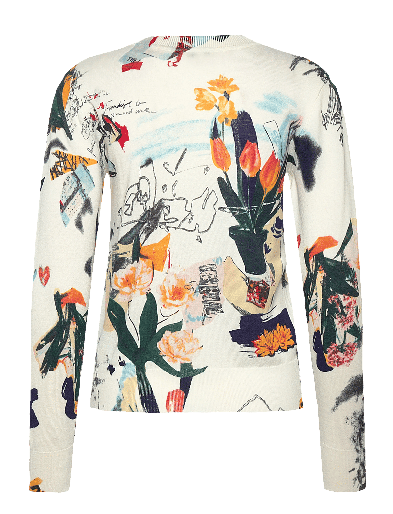 Desigual - JERS_NANTES_LACROIX - trøjer - white - 1