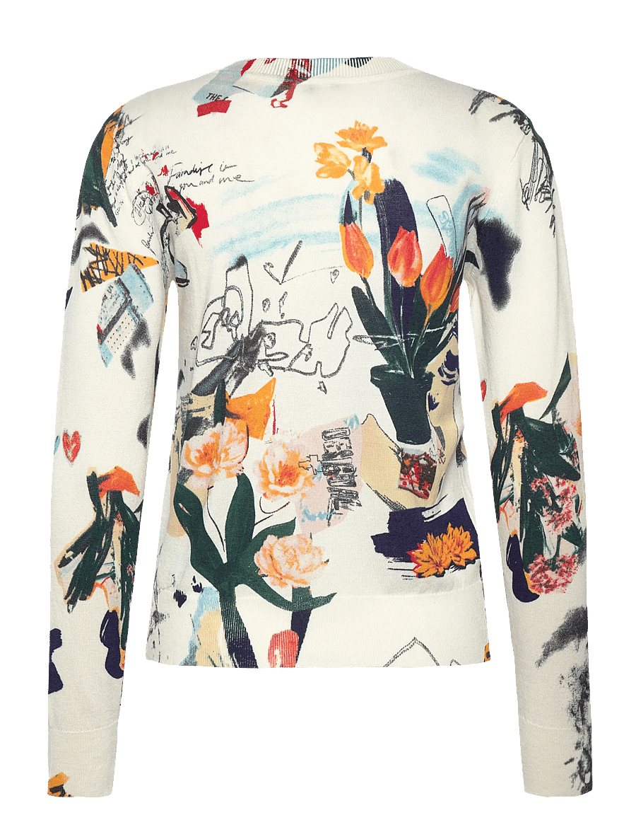 Desigual - JERS_NANTES_LACROIX - sviitrid - white - 1