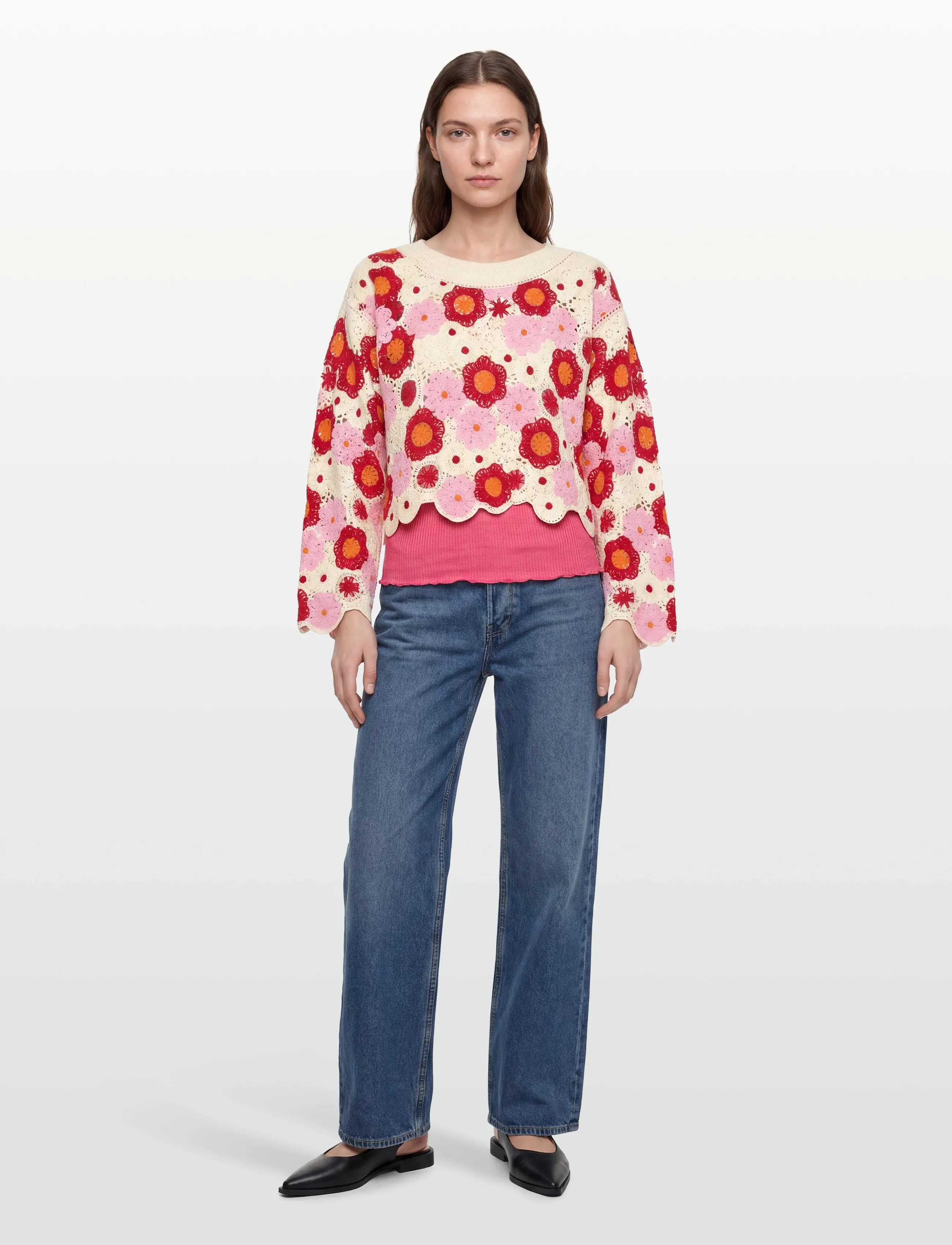 Desigual Jers_Noruega, S, Multi/patterned, Strik > Trøjer, Dame