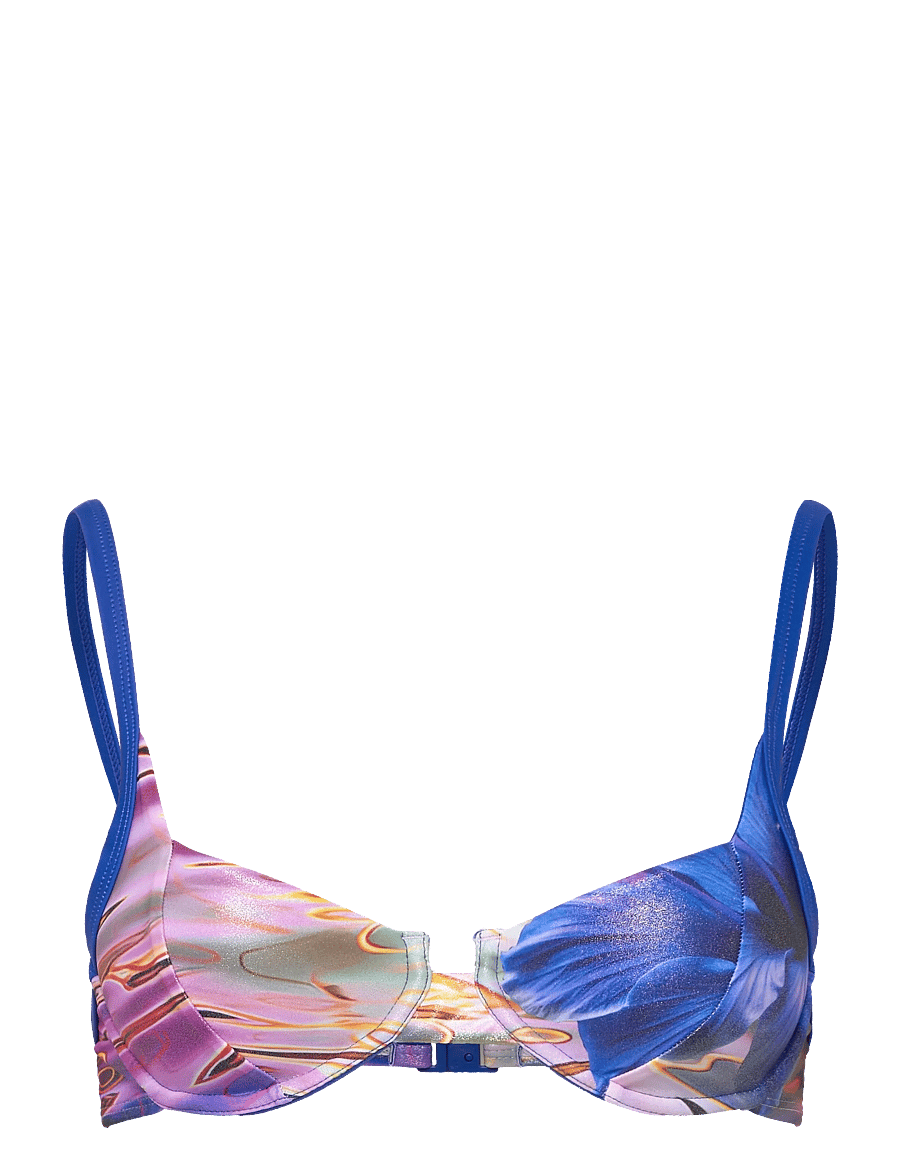 Desigual - SWIM_CANCUN TOP - bikinitoppar med bygel - blue - 0