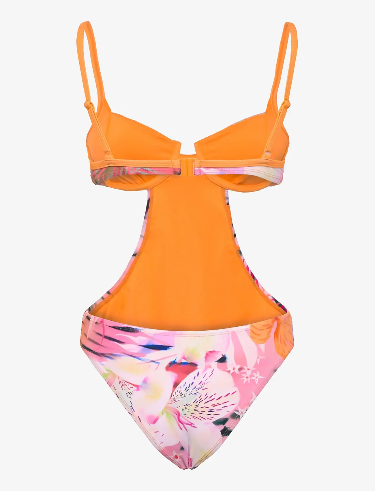 Desigual - SWIM_NASAU ONE PIECE - swimsuits - yellow - 1
