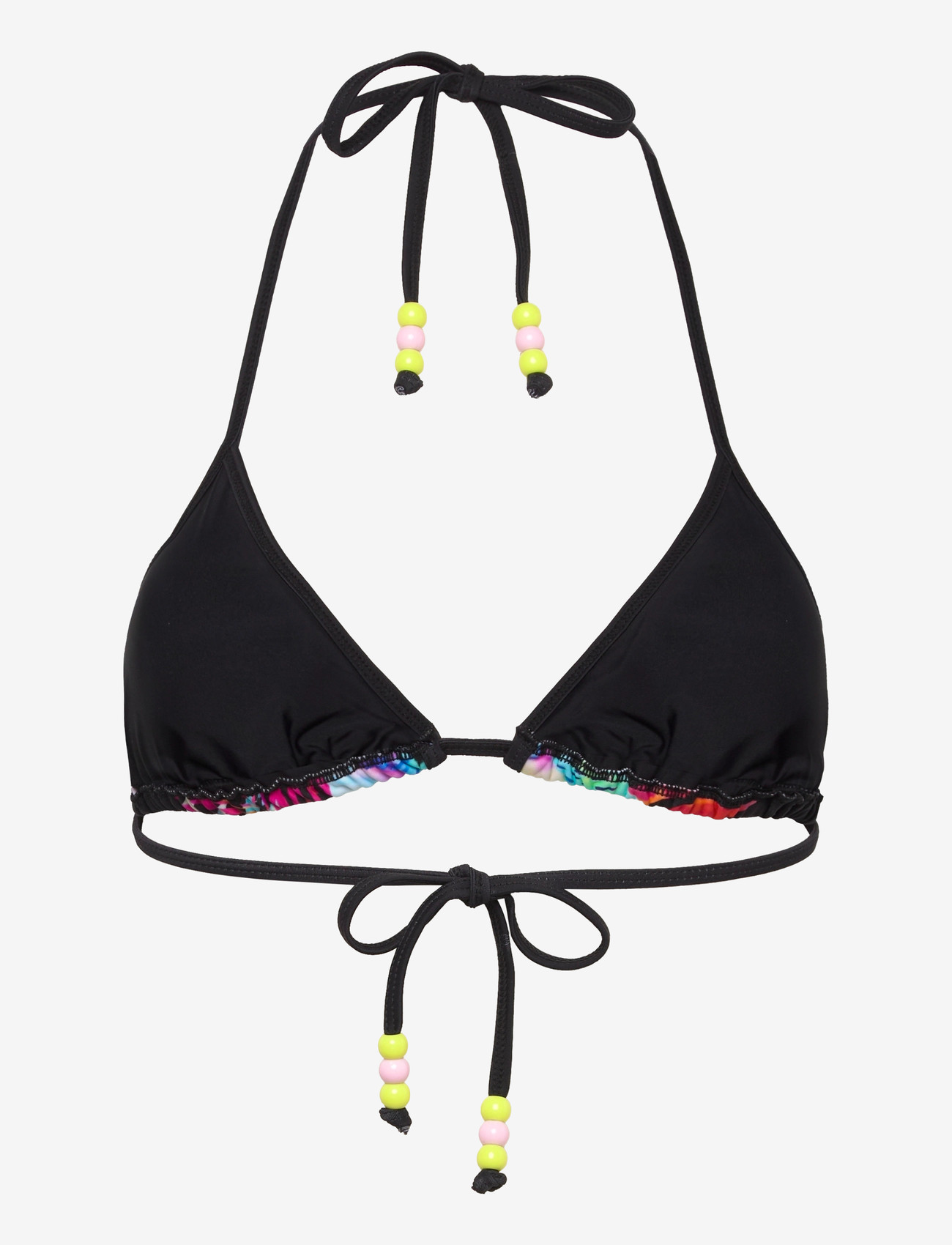 Desigual - SWIM_DAIKIRI TOP - kolmnurksed bikiinide ülaosad - black - 1