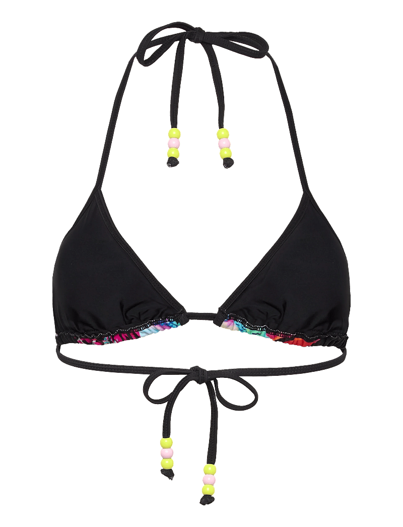 Desigual - SWIM_DAIKIRI TOP - dreieck-bikini-oberteile - black - 1