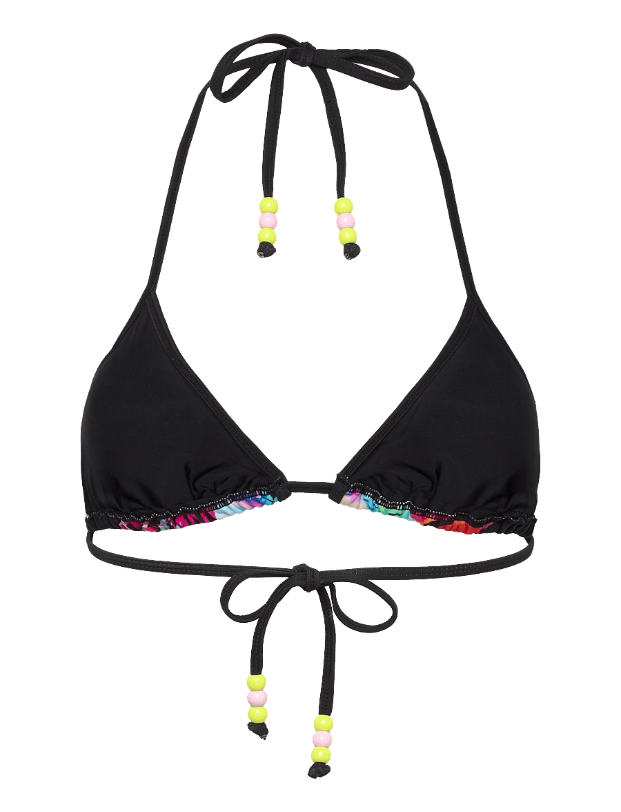 Desigual - SWIM_DAIKIRI TOP - kolmiobikinit - black - 1