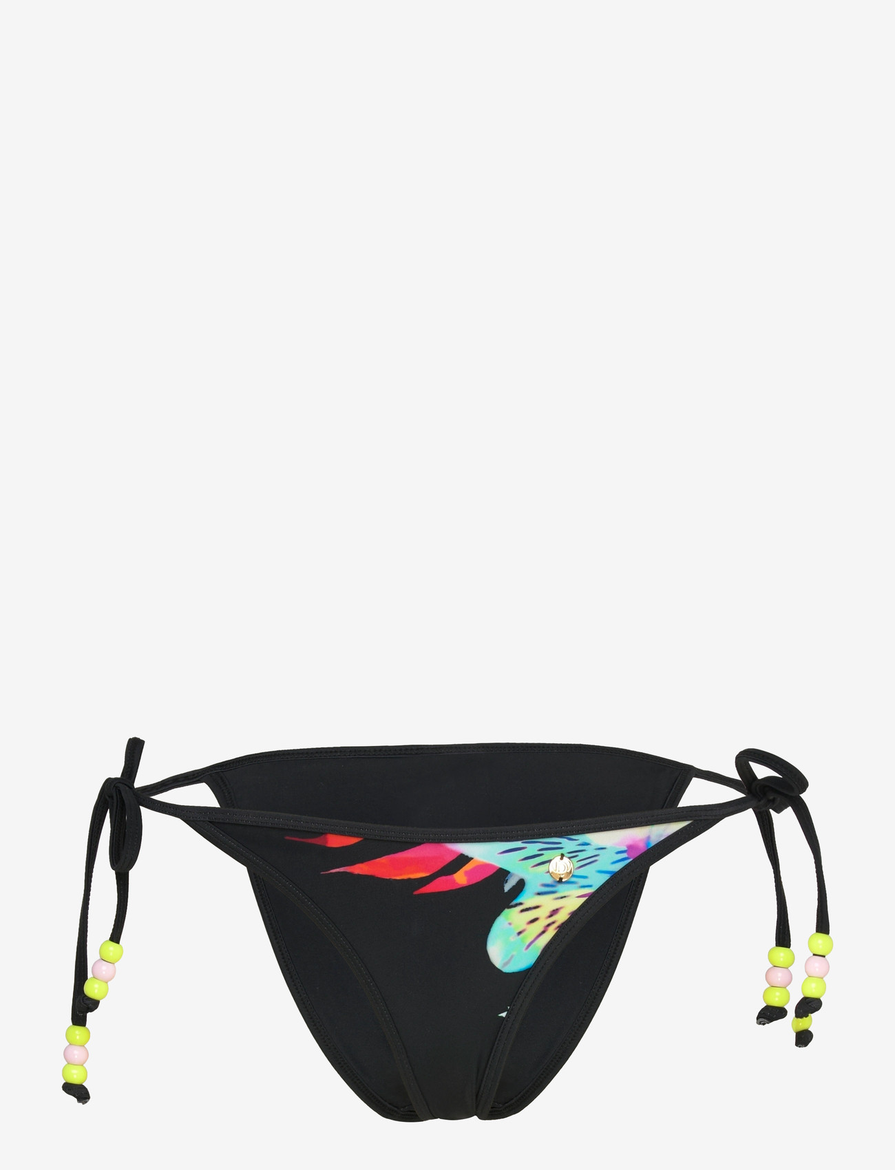 Desigual - SWIM_DAIKIRI BOTTOM - bikinis mit seitenbändern - black - 0