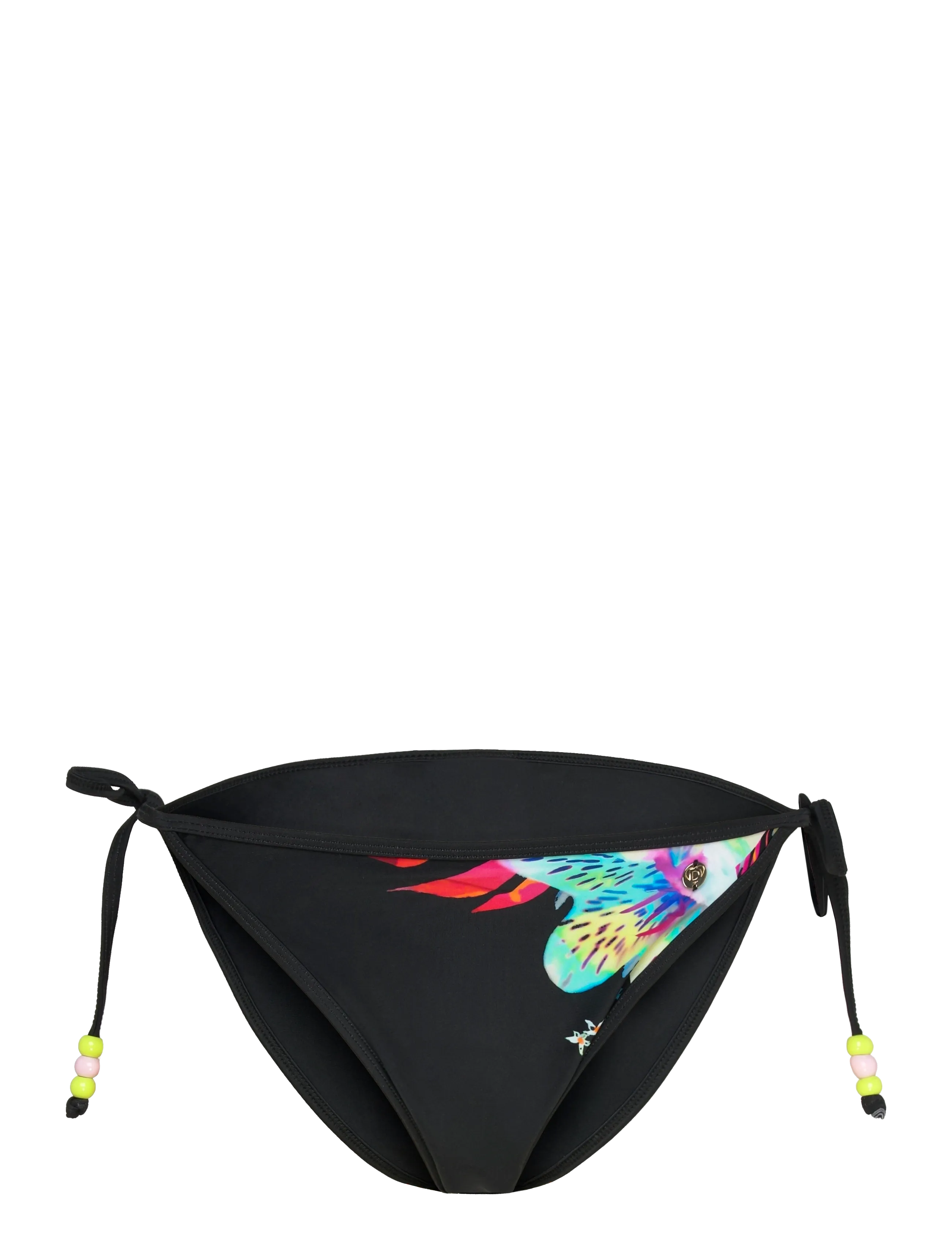 Desigual SWIM_DAIKIRI BOTTOM, 2000 BLACK, XS - Nyheter - YELLOW / black