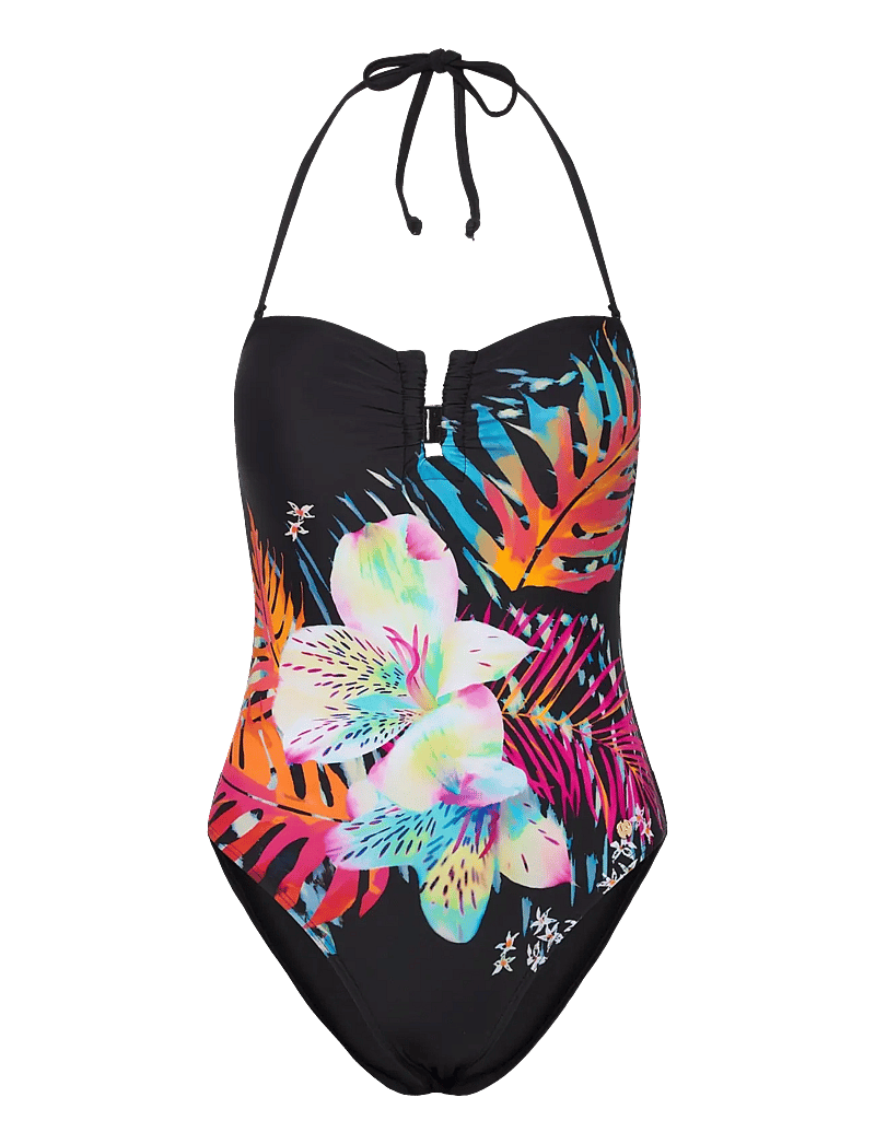 Desigual - SWIM_DAIKIRI ONE PIECE - badeanzüge - black - 0