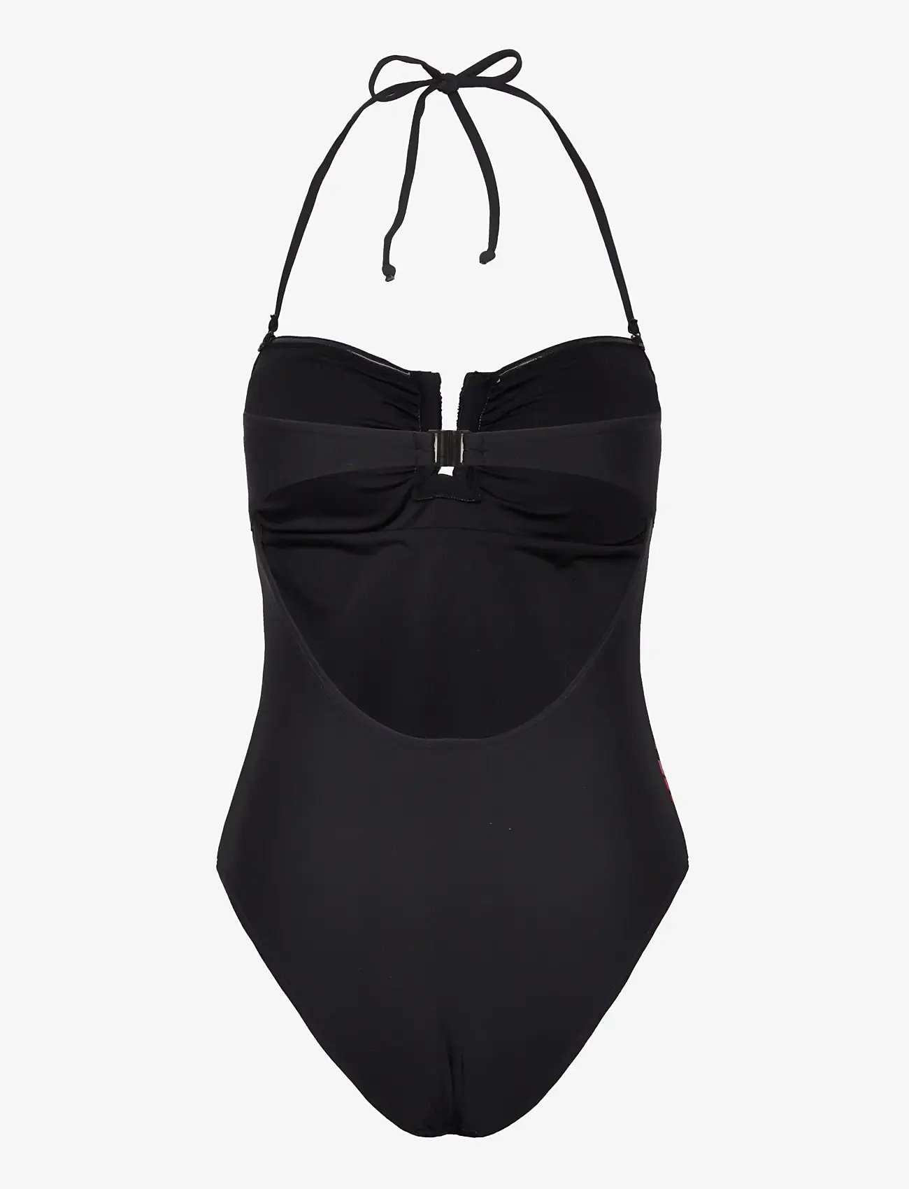 Desigual - SWIM_DAIKIRI ONE PIECE - swimsuits - black - 1