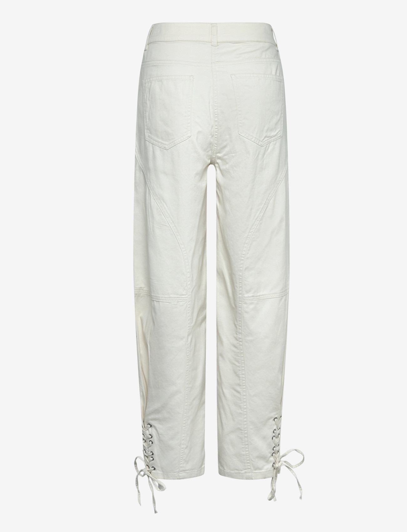 Desigual - PANT_TROY - bukser med brede ben - material finishes - 1