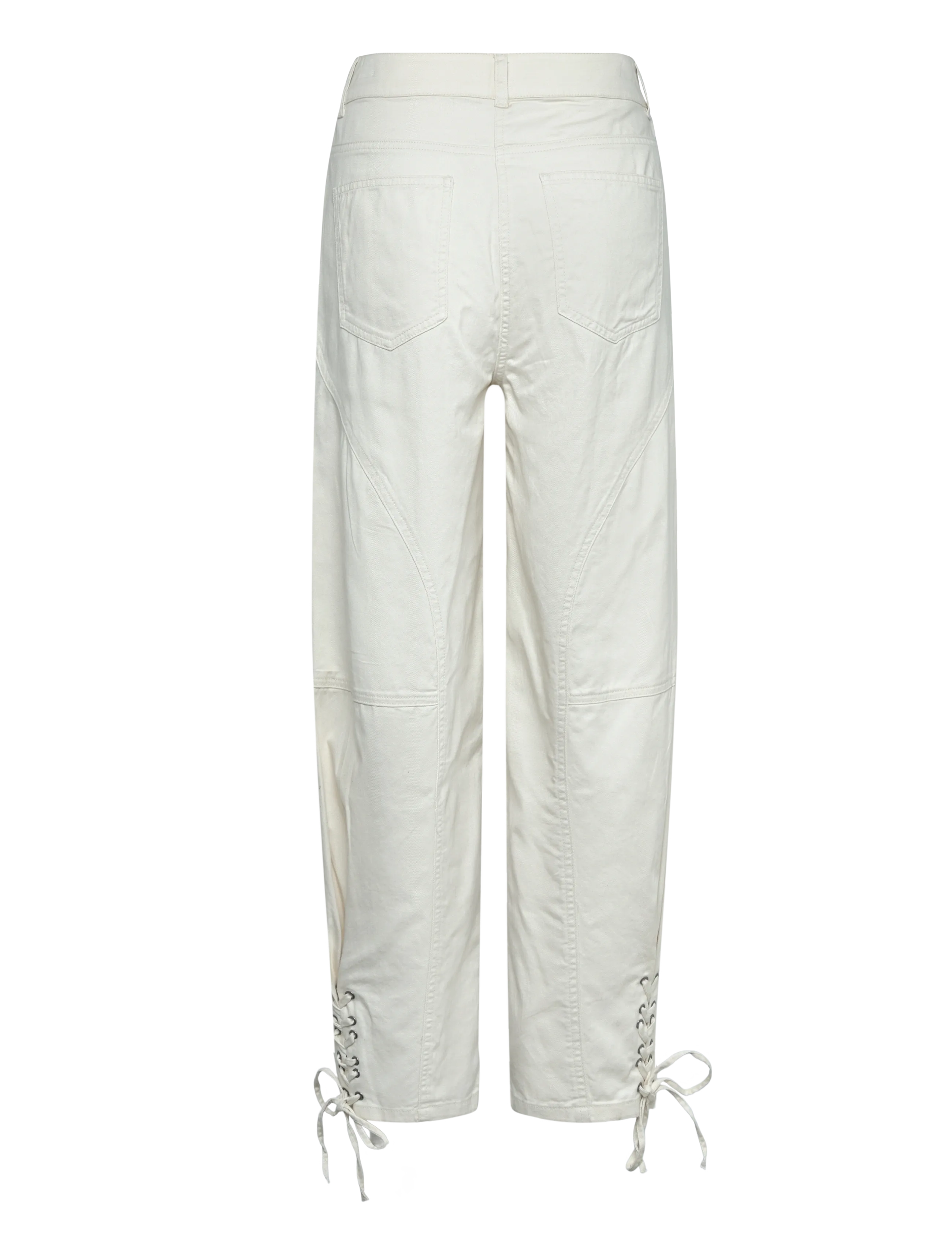 Desigual - PANT_TROY - laia säärega püksid - material finishes - 1