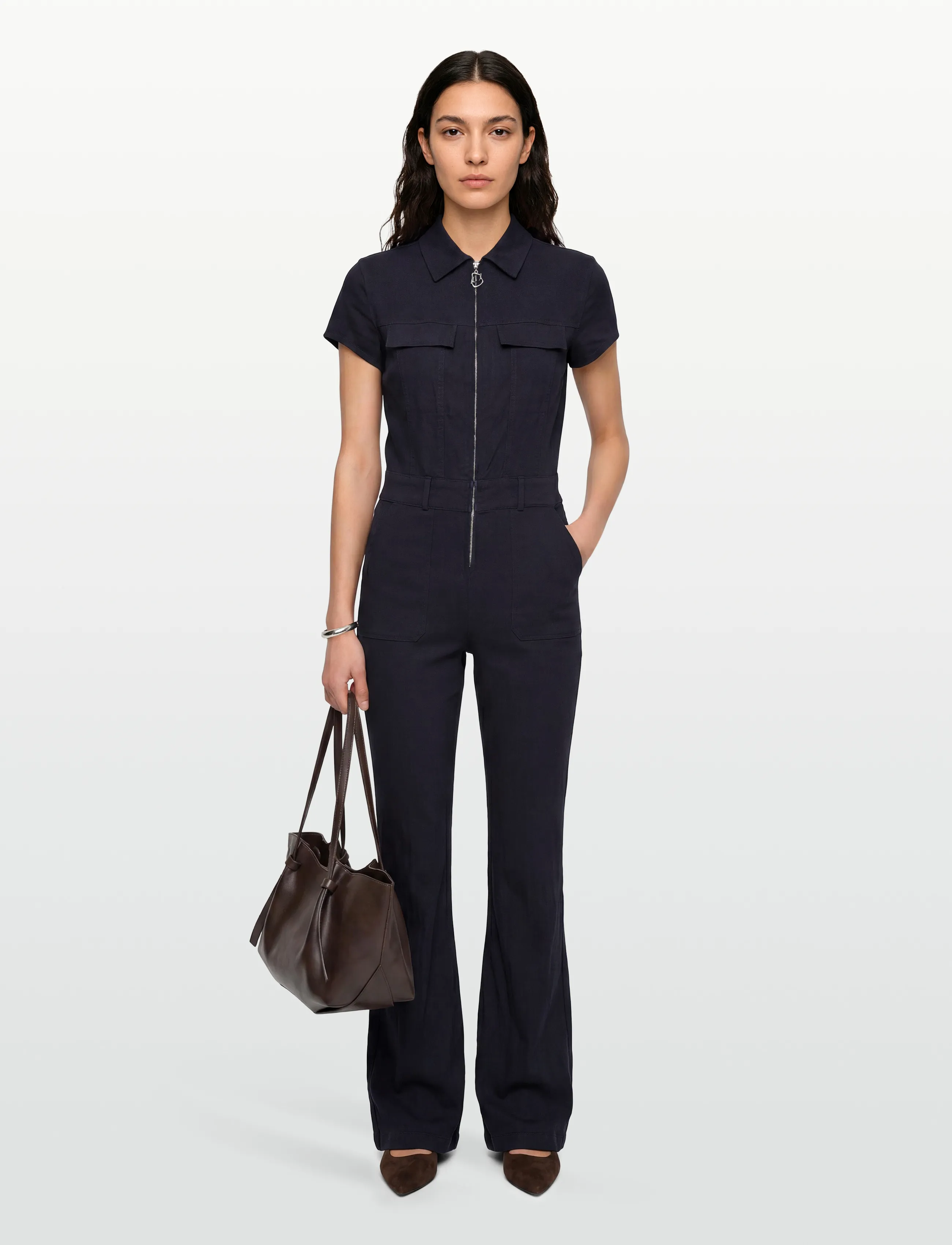 Desigual Jumpsuit_Lavado, L, Designer, Marineblau - Strampelanzüge, Frauen