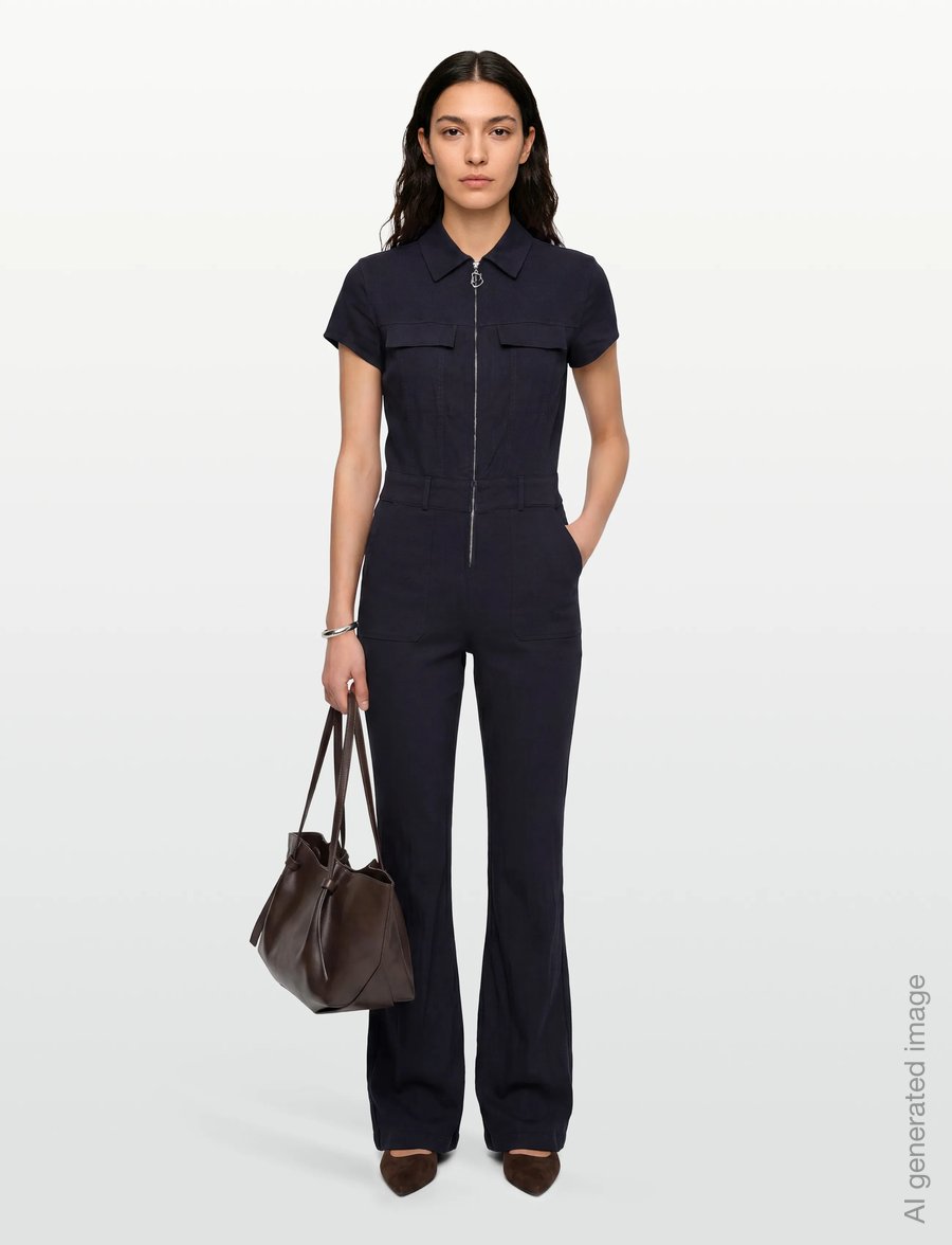Desigual - JUMPSUIT_LAVADO - pükskostüümid - blue - 0
