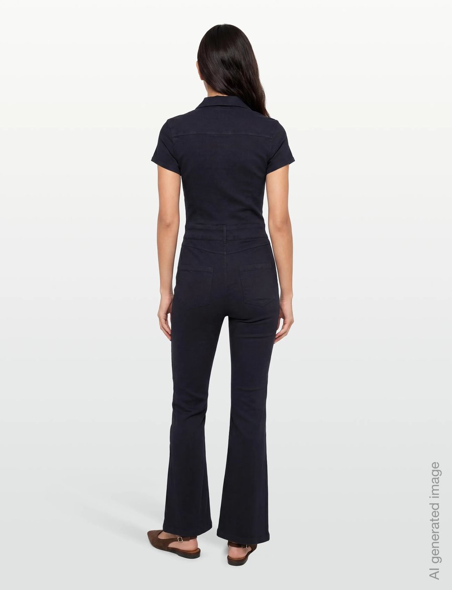 Desigual - JUMPSUIT_LAVADO - pükskostüümid - blue - 4