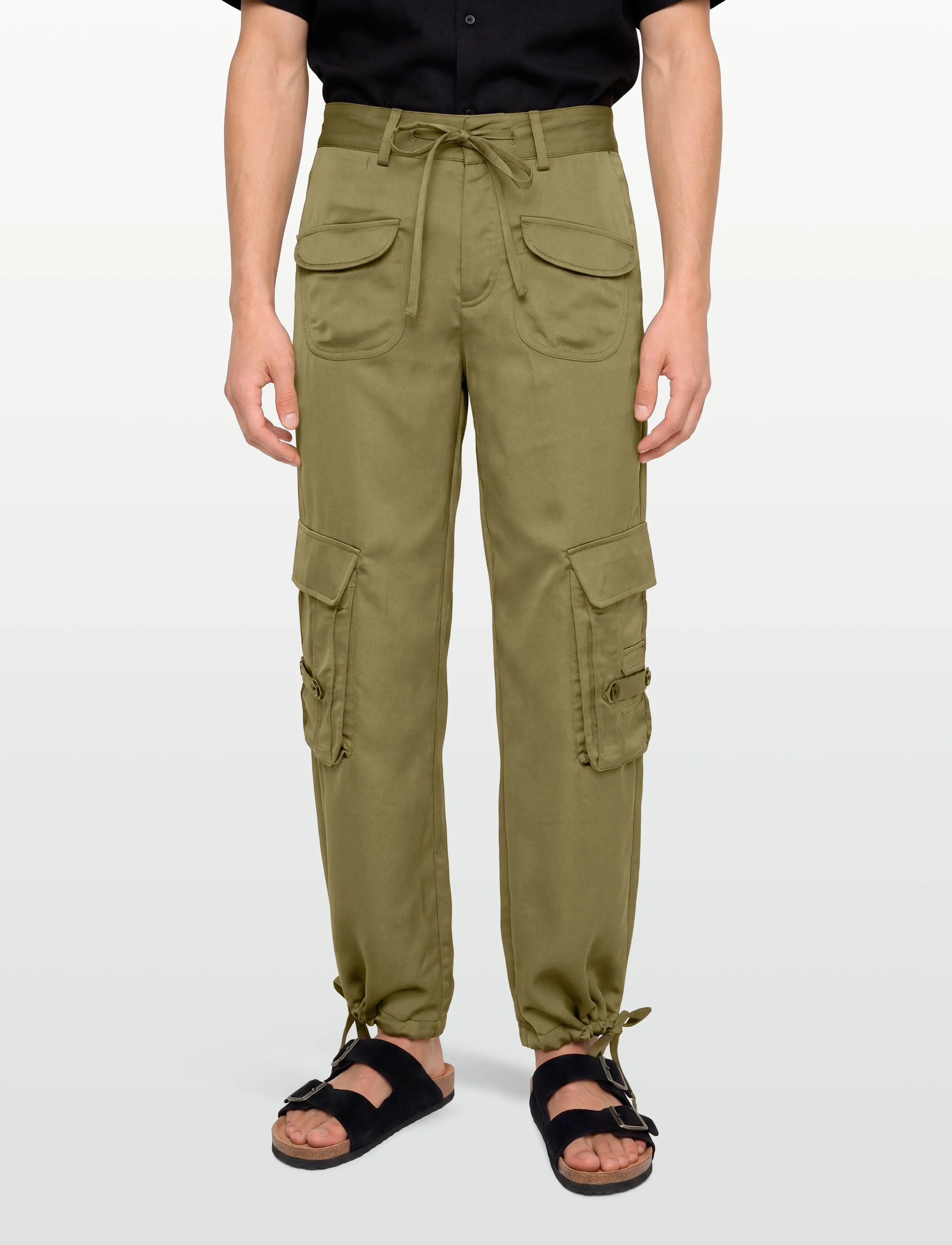 Desigual - PANT_FAN - cargo pants - green - 5