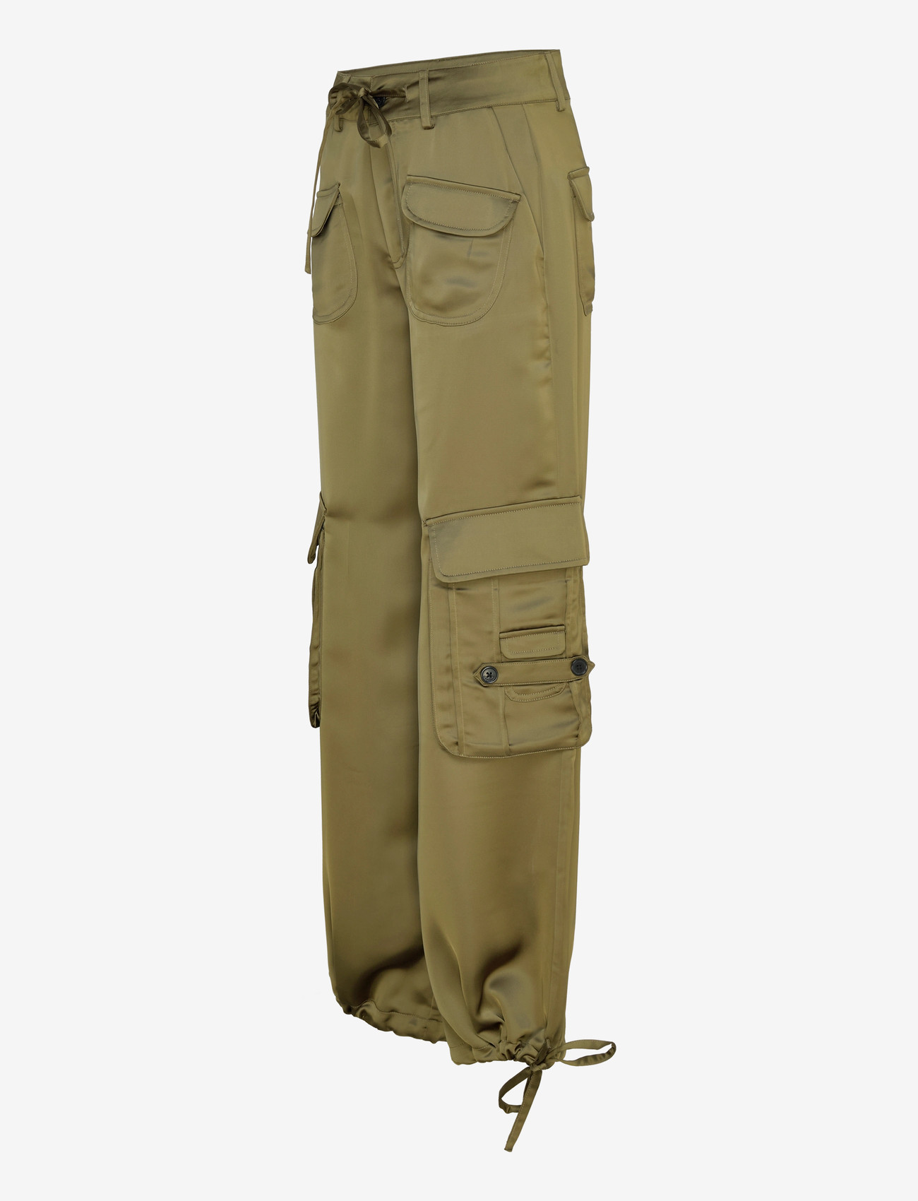 Desigual - PANT_FAN - cargobukser - green - 2