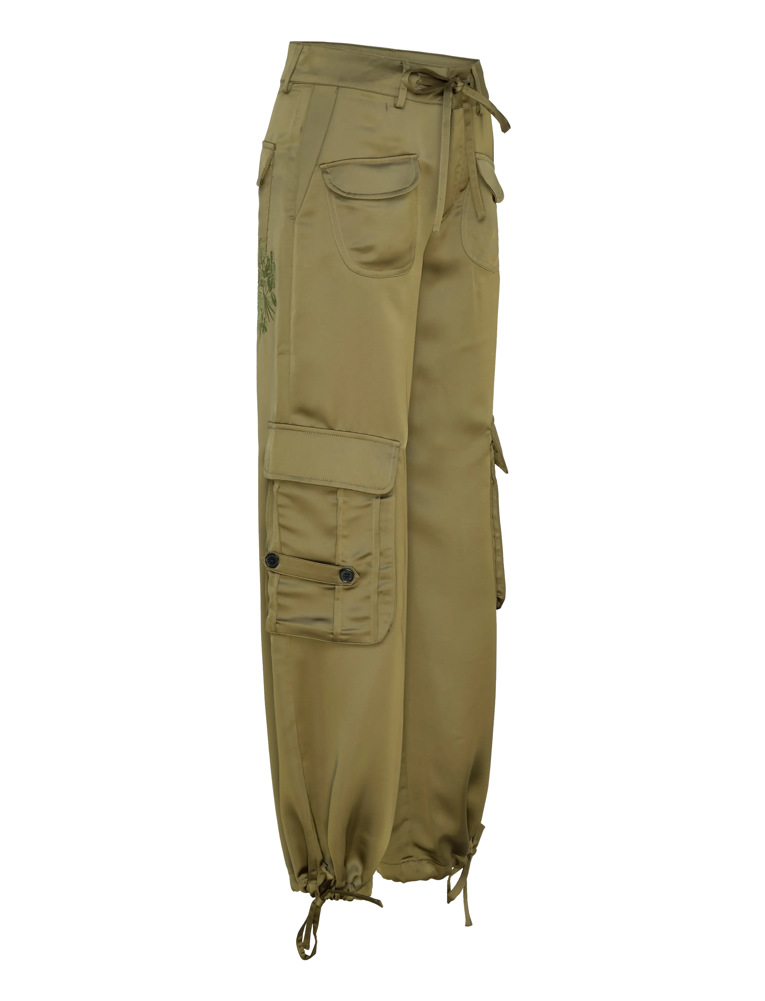 Desigual - PANT_FAN - cargo püksid - green - 3