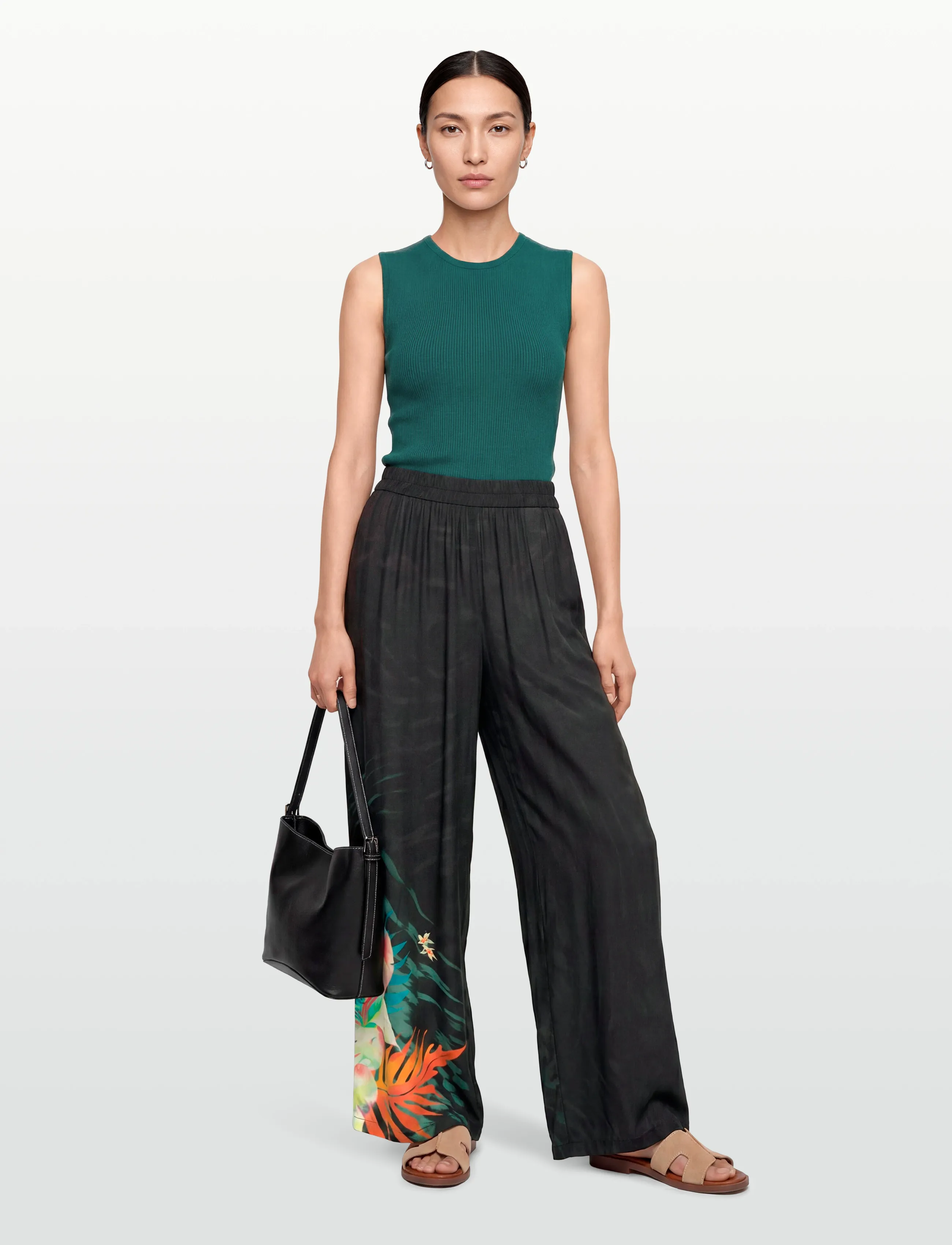 Desigual Pant_Swim-Daikiri, L x 102.7, Designer, Schwarz - Beach Wear, Frauen