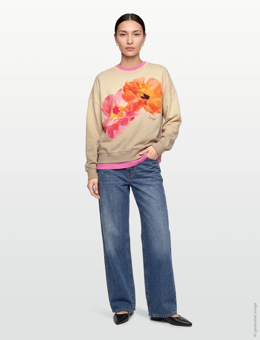 Desigual - SWEAT_NOAH - sweatshirts & hoodies - red - 0