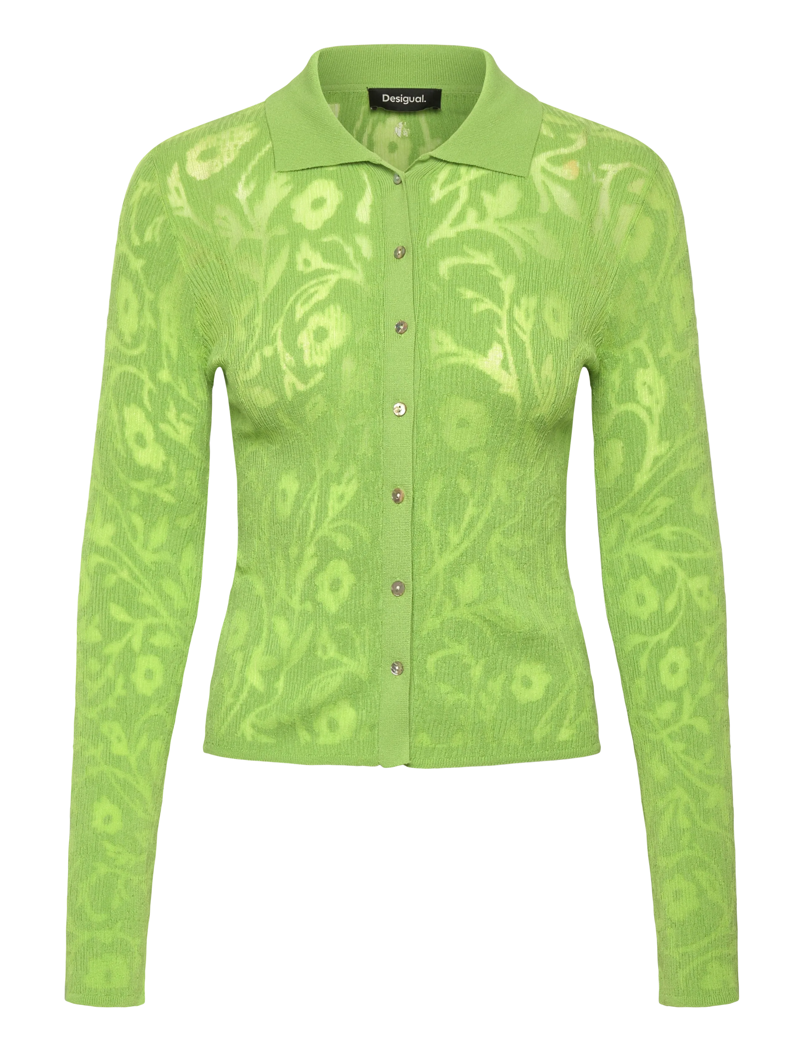 Desigual TS_LISBOA - Vesten - GREEN / green
