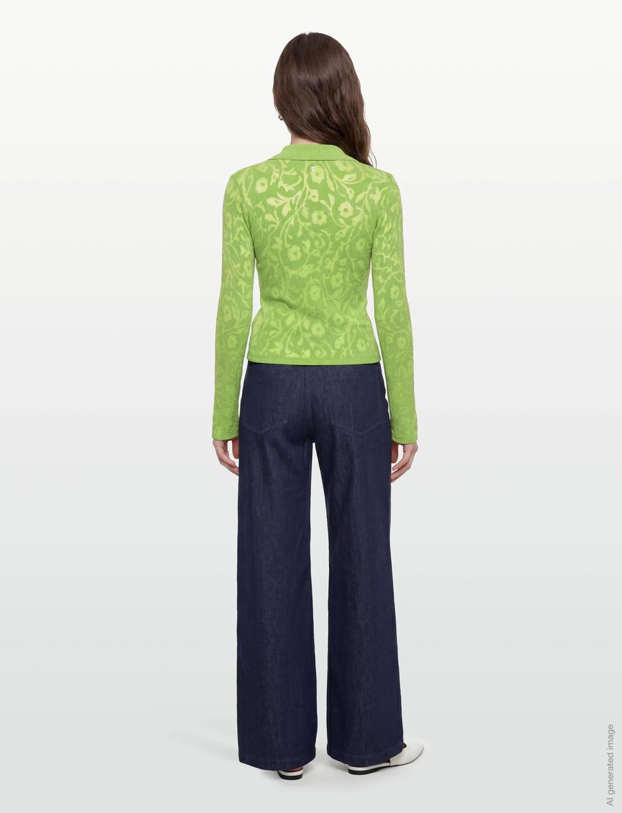 Desigual - TS_LISBOA - cardigans - green - 4