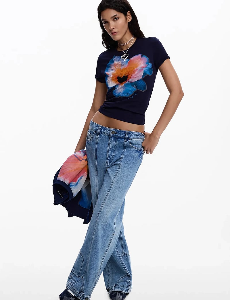 Desigual - TS_ESTOCOLMO - t-särgid - blue - 2