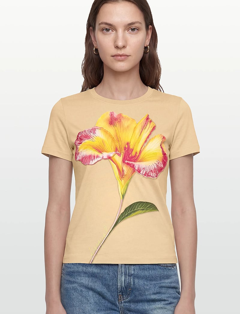 Desigual - TS_ESTOCOLMO - t-shirts - white - 3