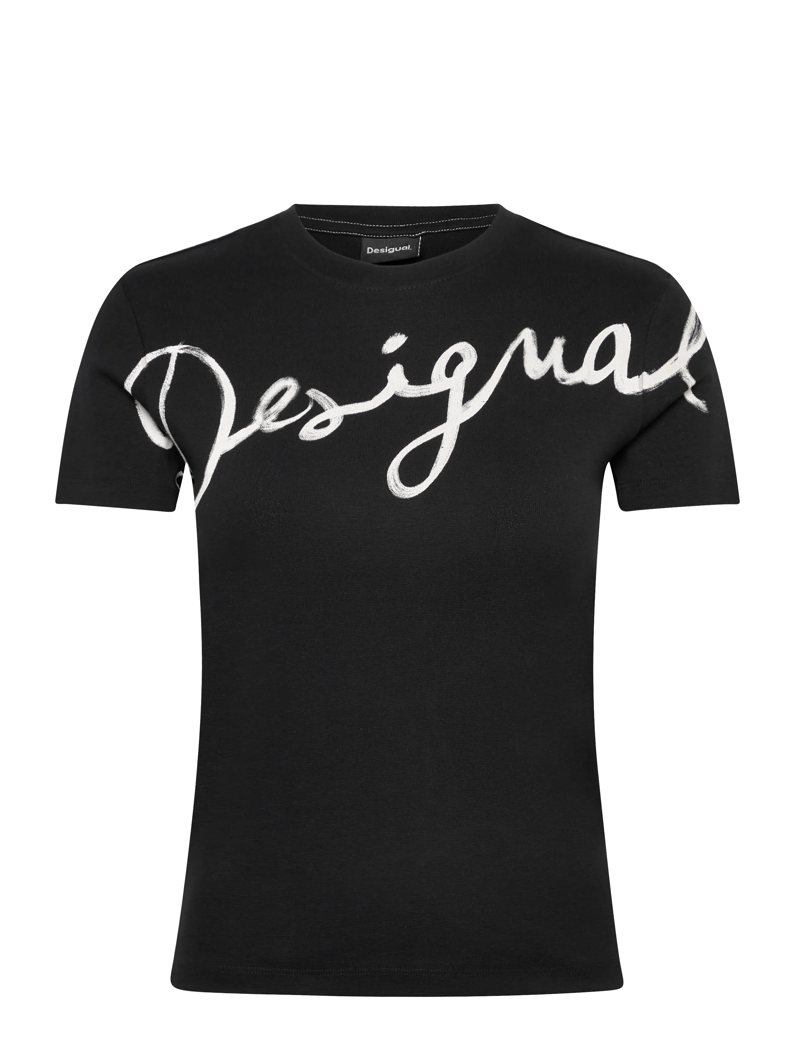 Desigual TS_FLORENCIA, 1000 WHITE, XS - Desigual - BLACK / black