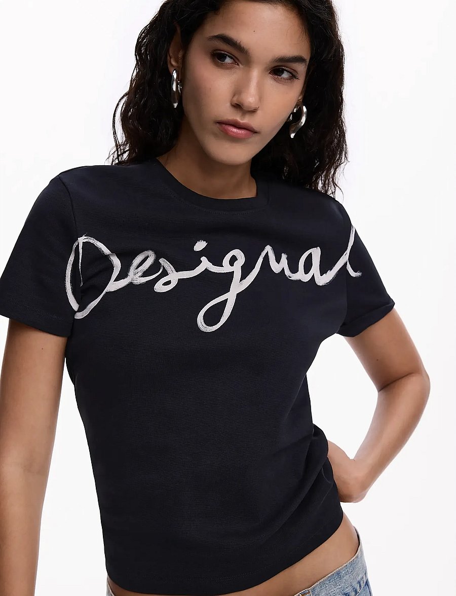 Desigual - TS_FLORENCIA - t-shirts - black - 0