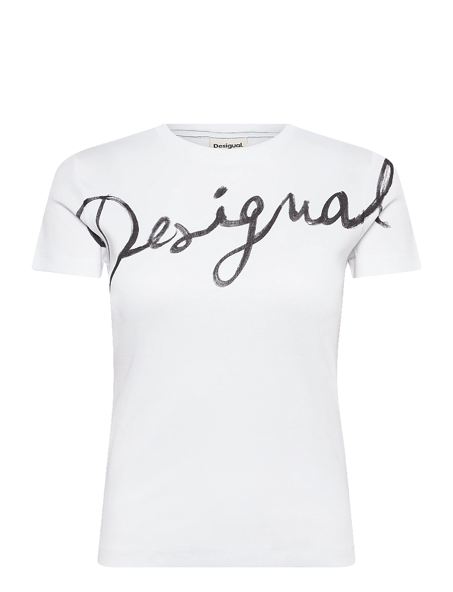 Desigual - TS_FLORENCIA - t-shirts - white - 1