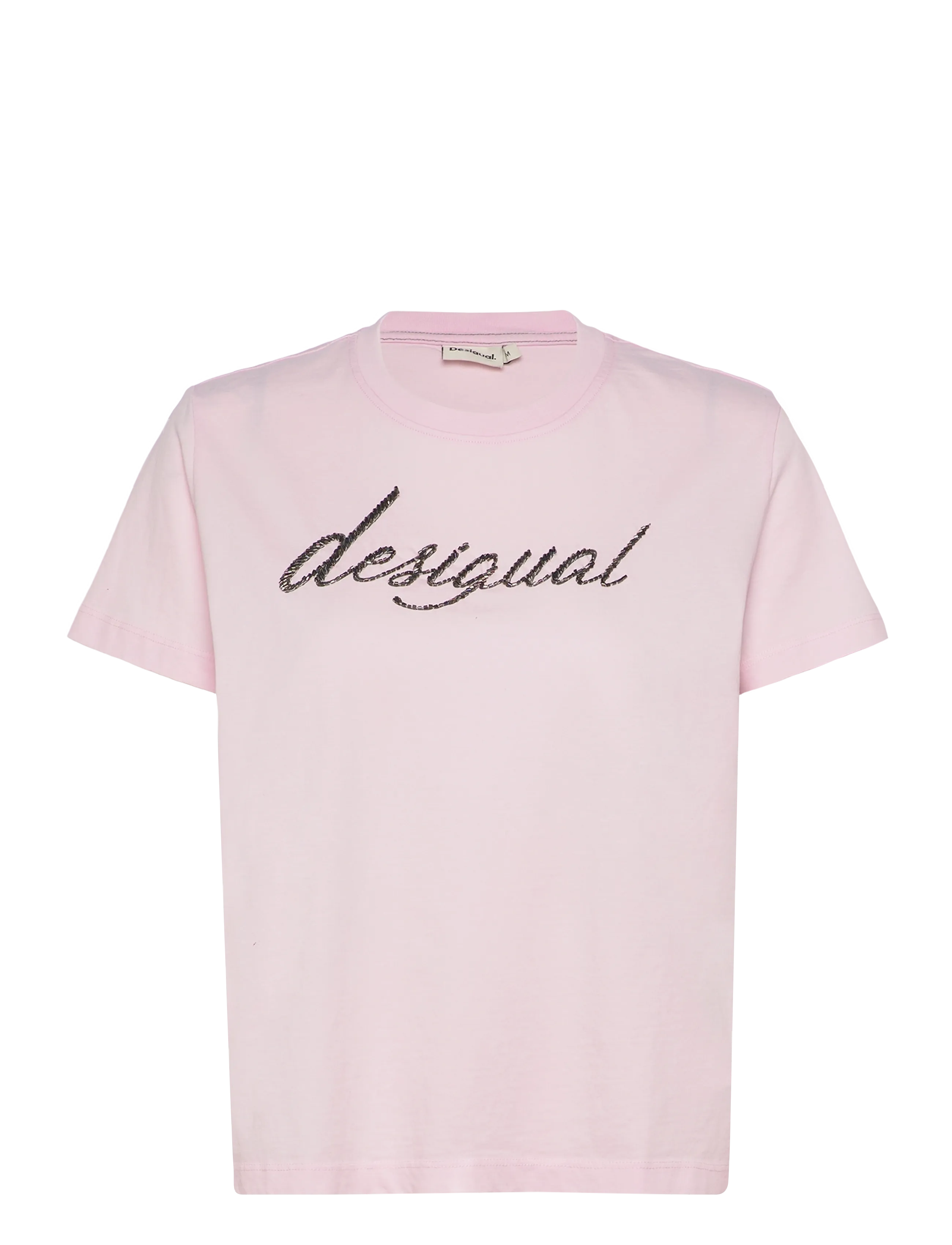 Desigual TS_VARSOVIA, 3025 PALE PINK, XS - T-Shirts & Tops - RED / pink/rose