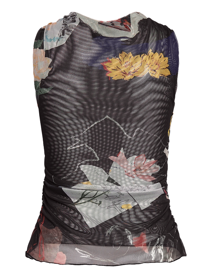 Desigual - TS_BRUSELAS - linnen - black - 1