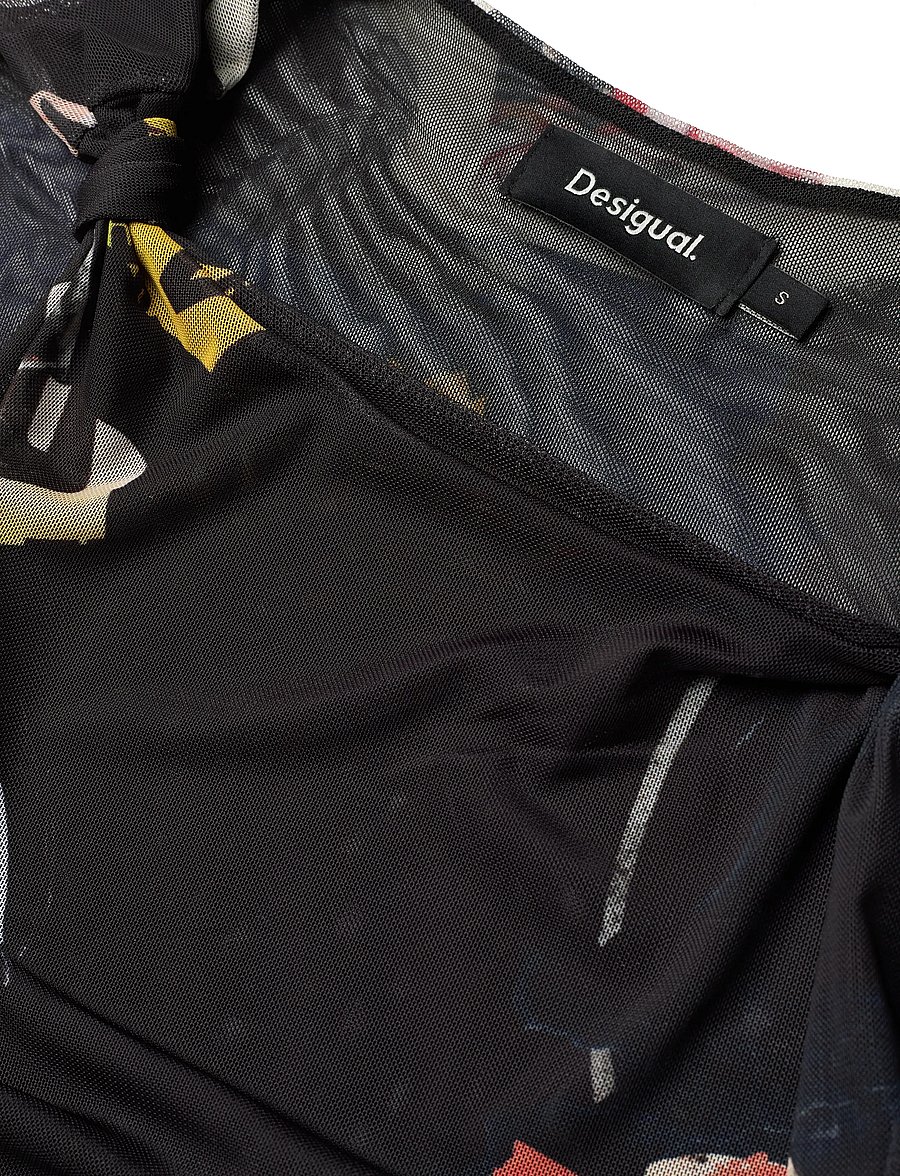 Desigual - TS_BRUSELAS - linnen - black - 2