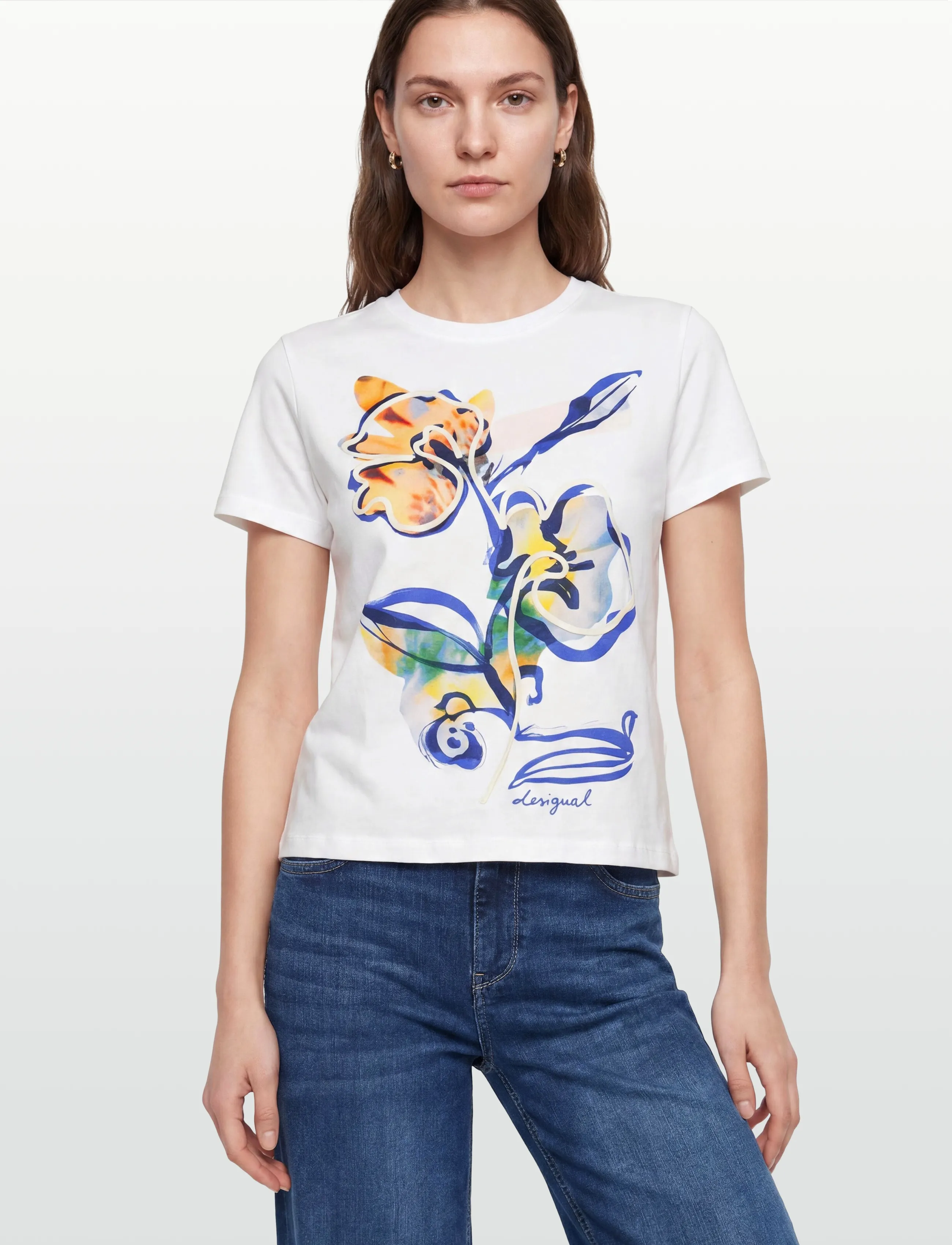 Desigual - TS_ZURICH - t-shirty & zopy - white - 3