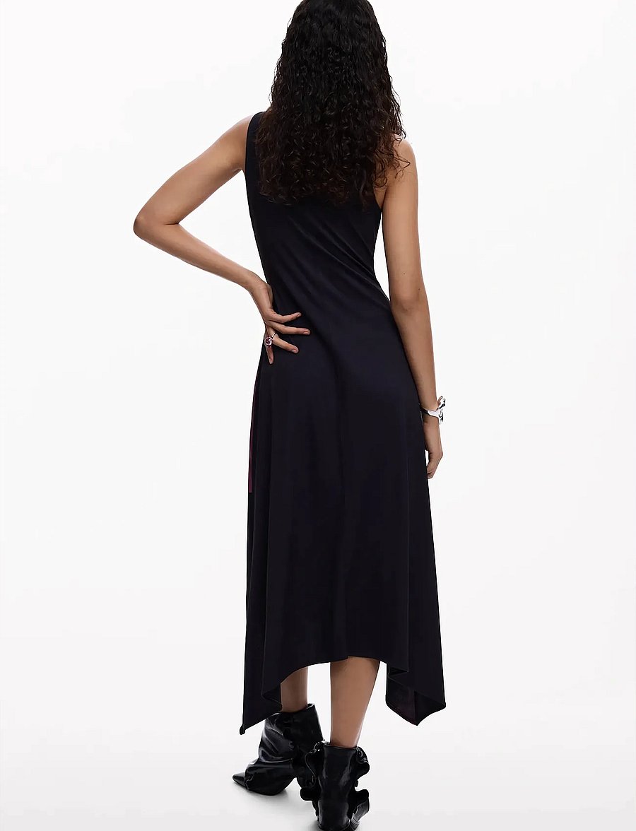 Desigual - VEST_VIRGINIA - midi-kleider - black - 3