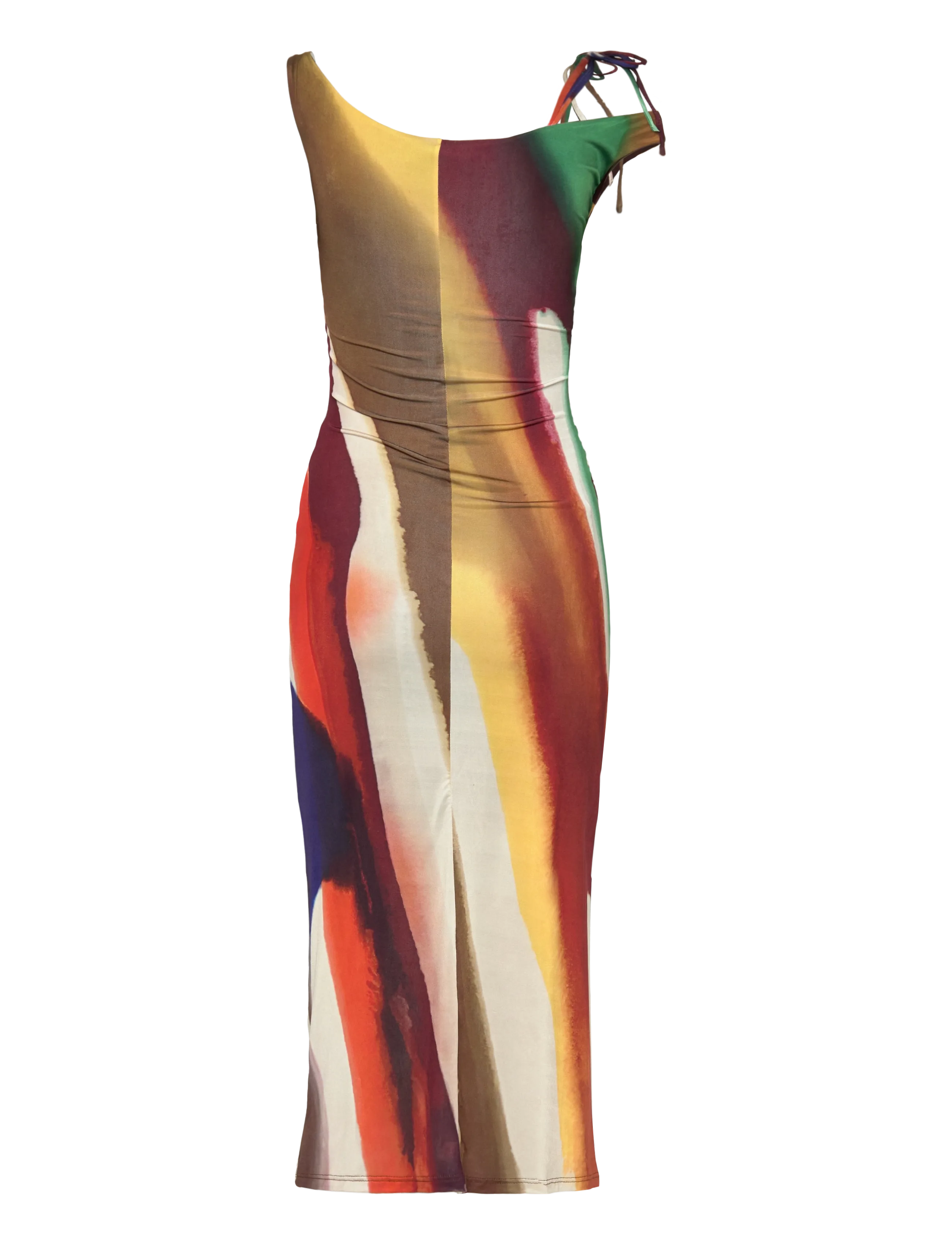 Desigual - VEST_PAINT_LACROIX - midikleidid - white - 2