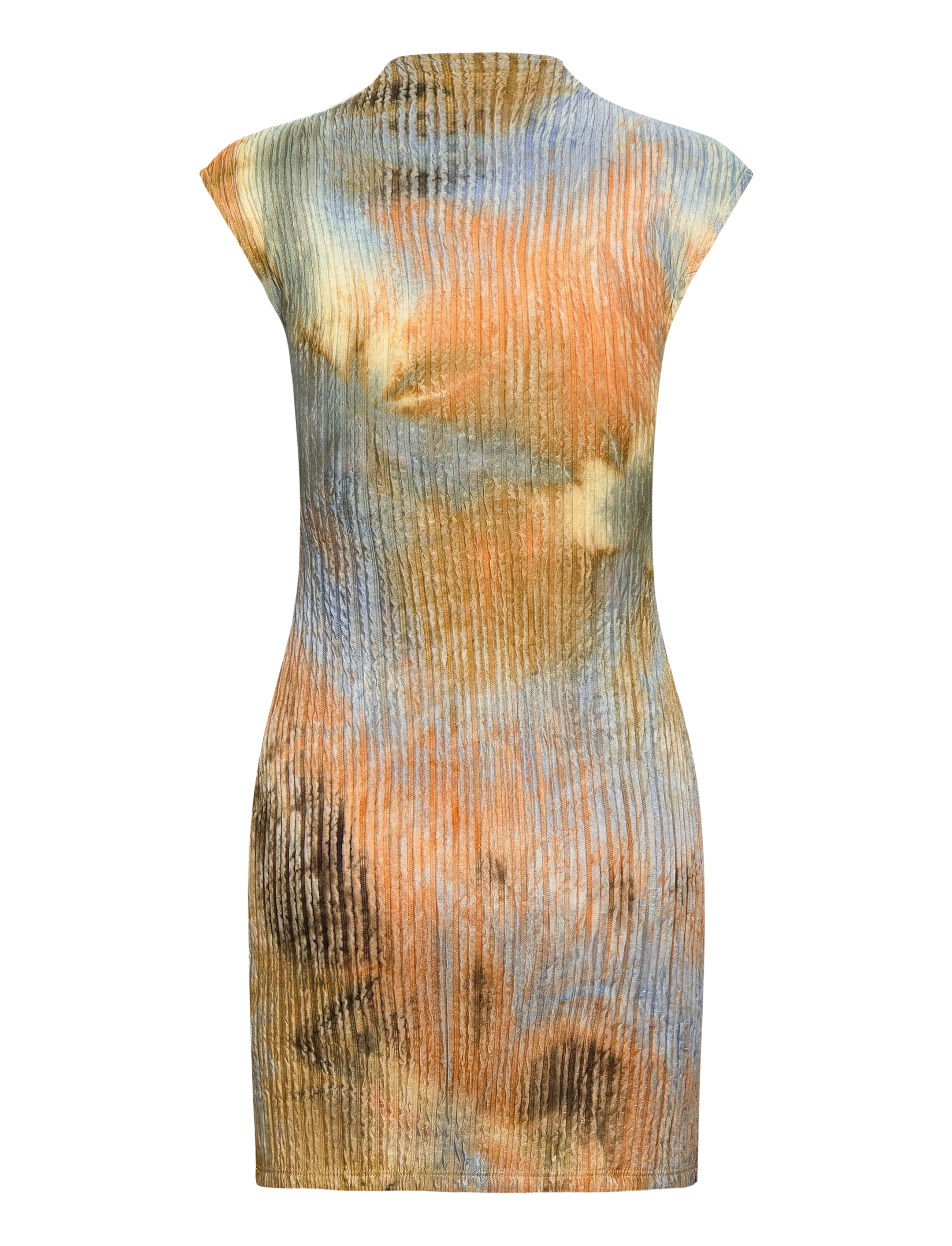 Desigual - VEST_TENNESSEE - bodycon kleitas - brown - 2