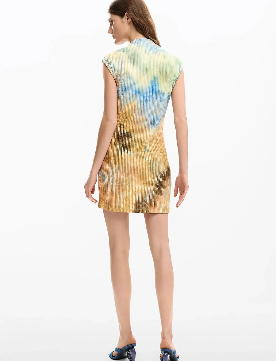 Desigual - VEST_TENNESSEE - bodycon jurken - brown - 3