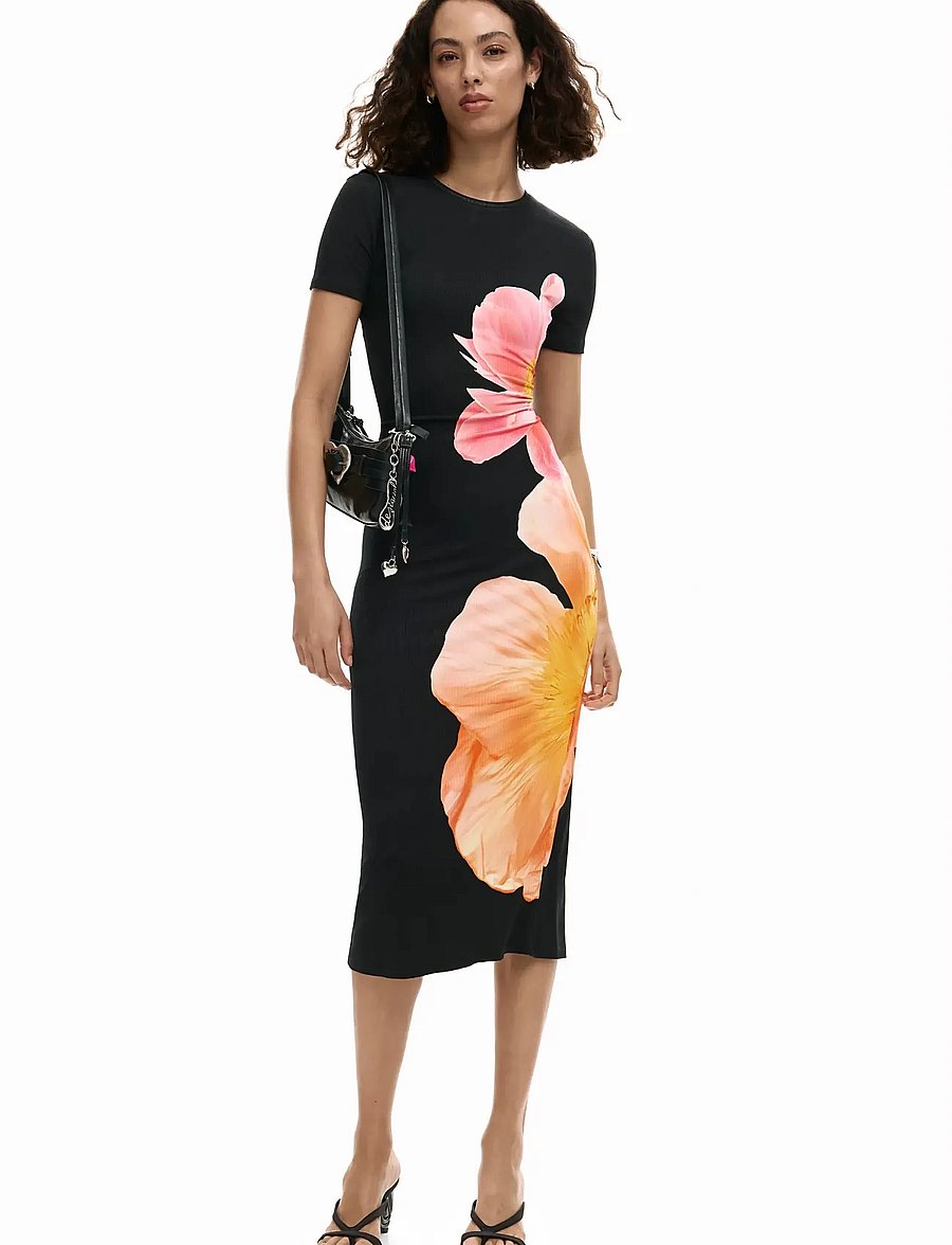 Desigual - VEST_MONTANA - fodralklänningar - black - 4