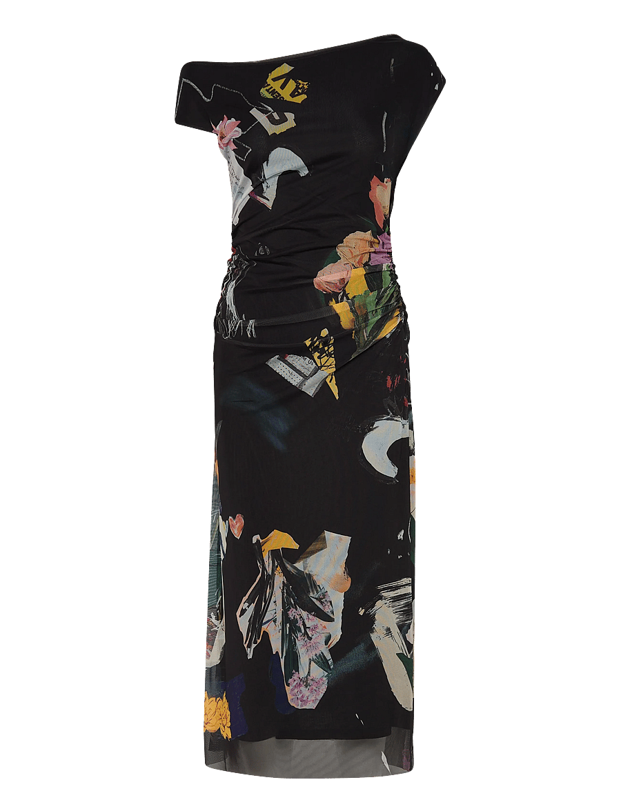 Desigual - VEST_DELAWARE - midi jurken - black - 1