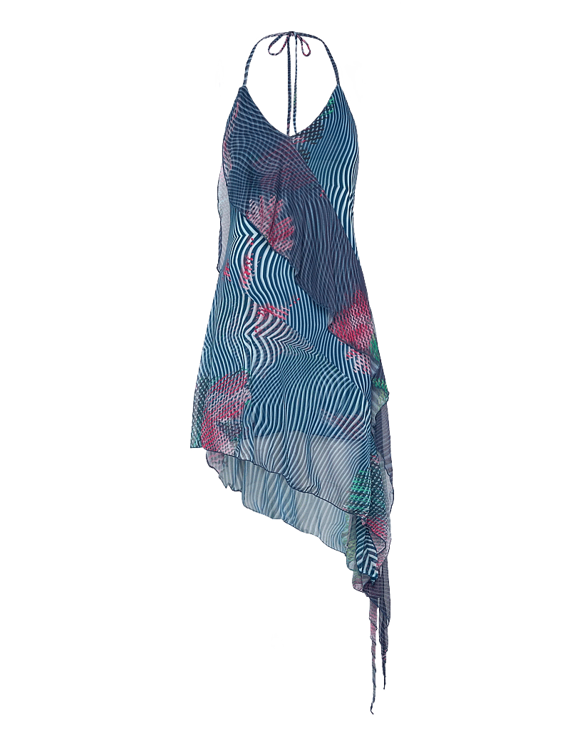 Desigual - VEST_NORA - midi-kleider - blue - 1