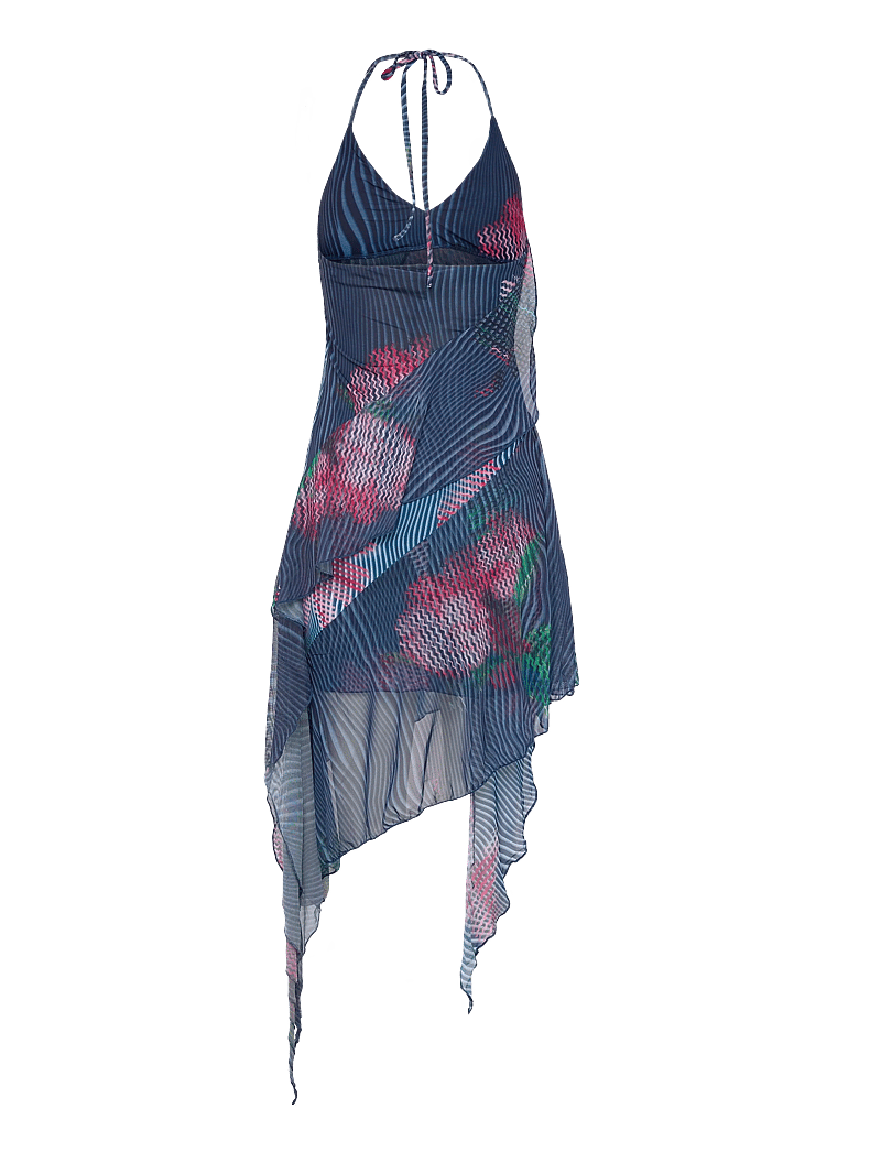 Desigual - VEST_NORA - midi-kleider - blue - 2