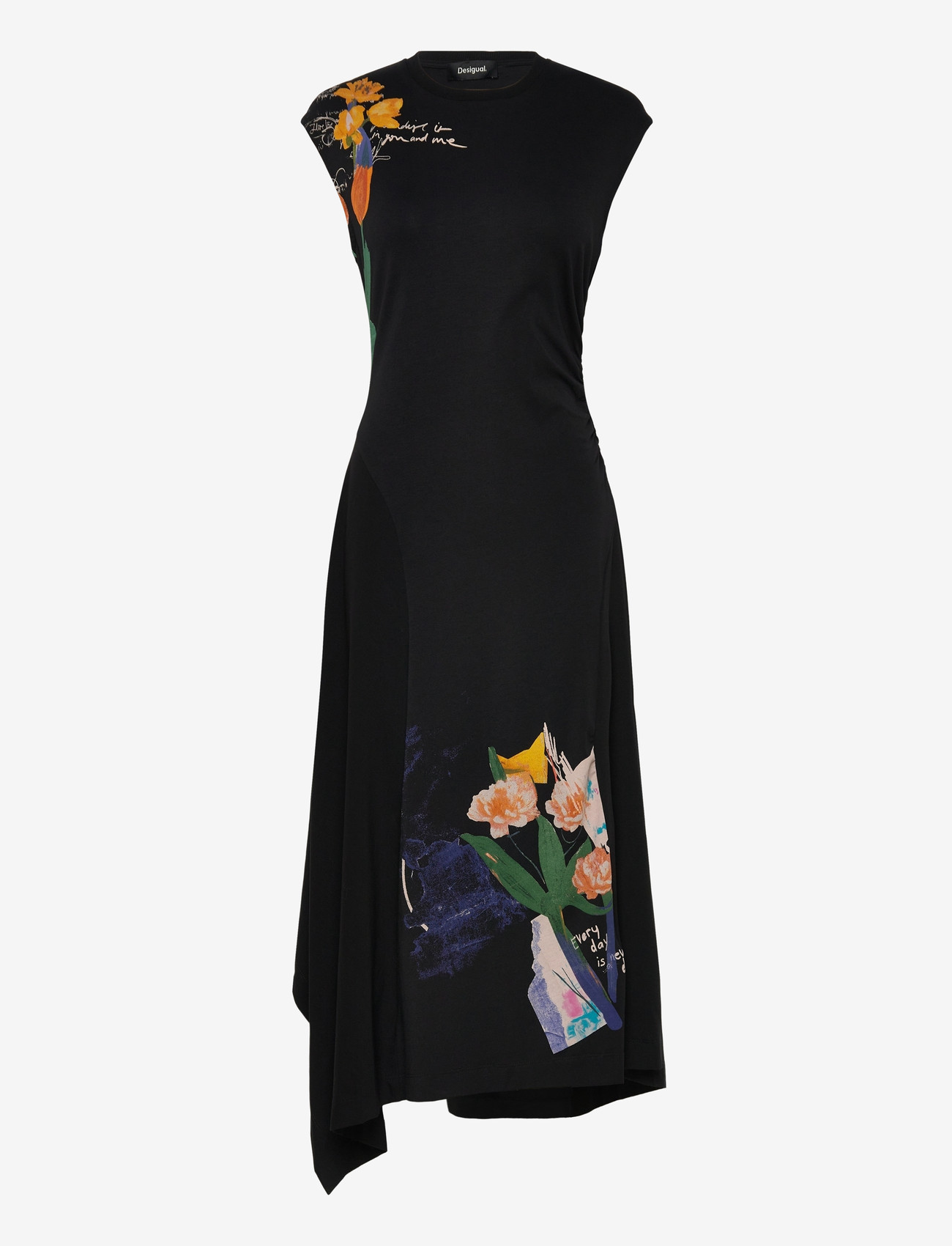Desigual - VEST_LEYTER - party dresses - black - 1