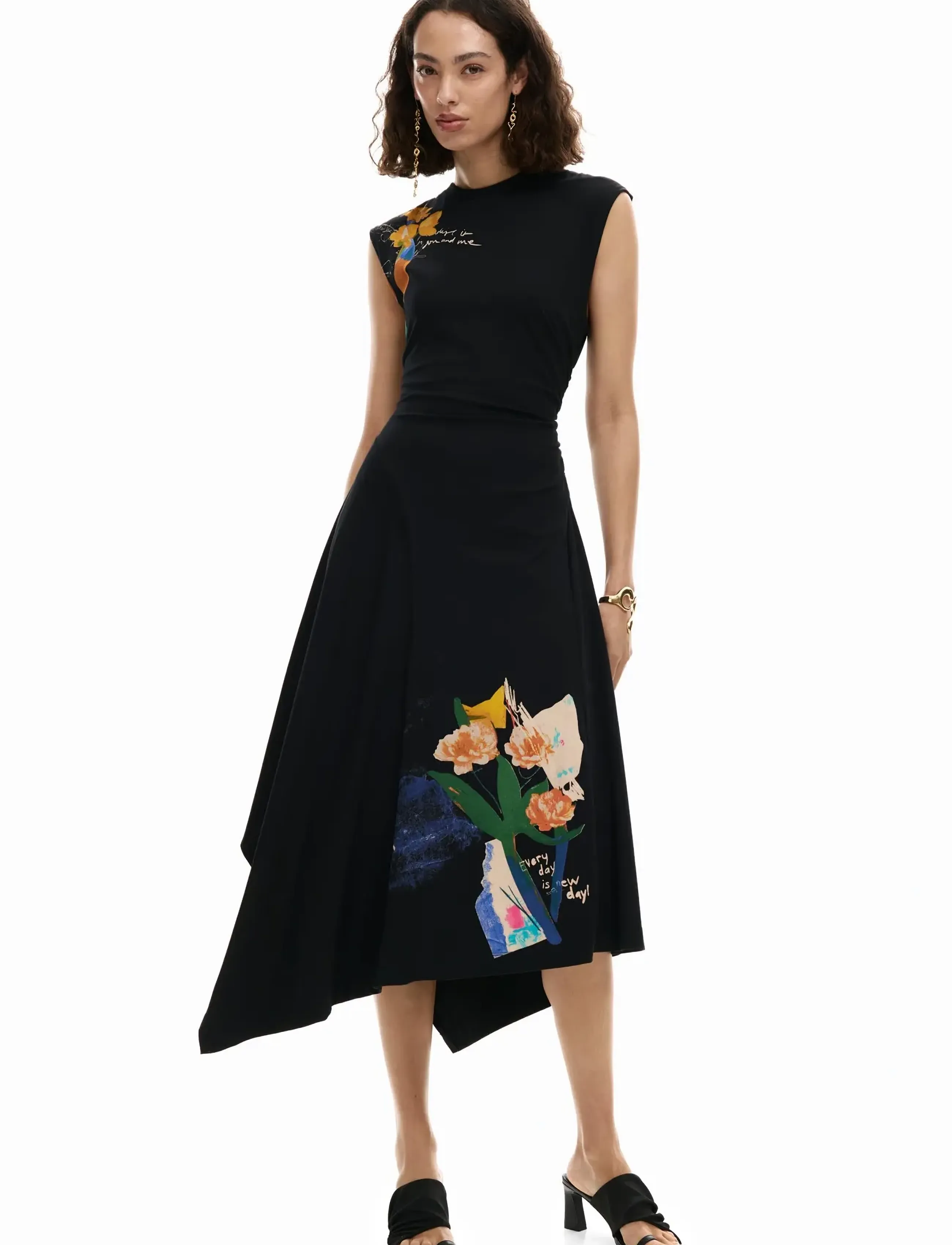 Desigual - VEST_LEYTER - juhlamekot - black - 4