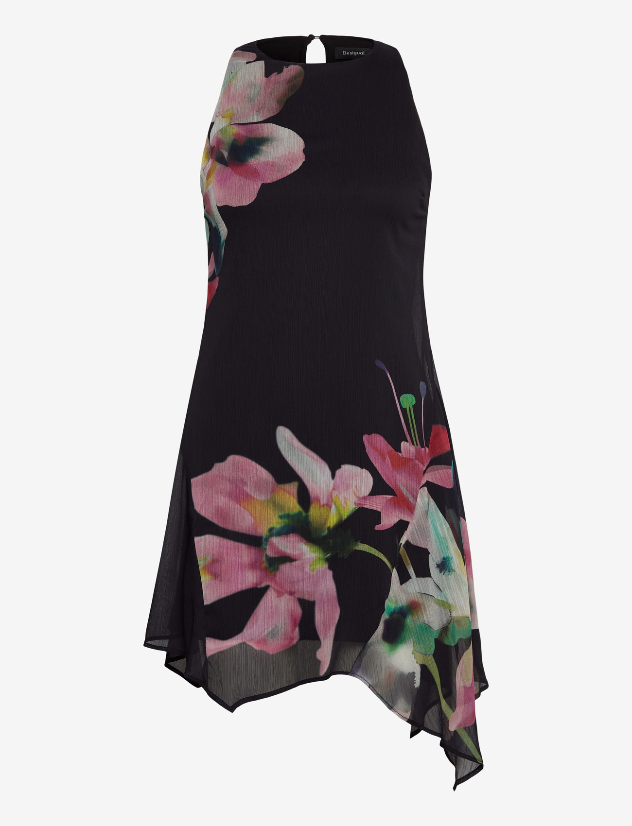 Desigual - VEST_NALA_ASIMETRICO - sommerkjoler - black - 1