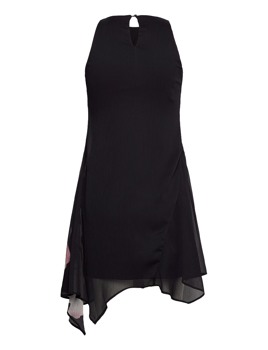Desigual - VEST_NALA_ASIMETRICO - sommerkleider - black - 2
