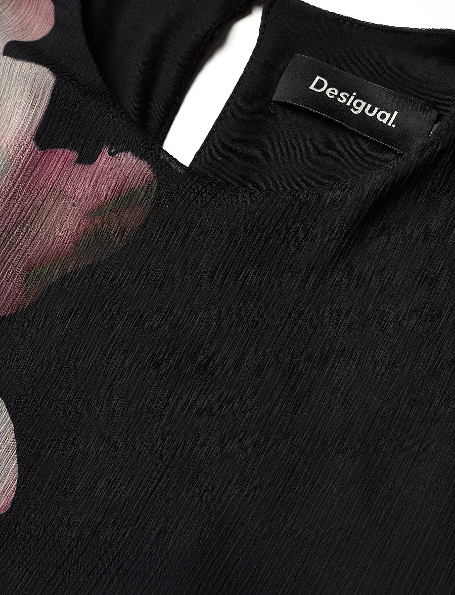 Desigual - VEST_NALA_ASIMETRICO - sommerkleider - black - 5